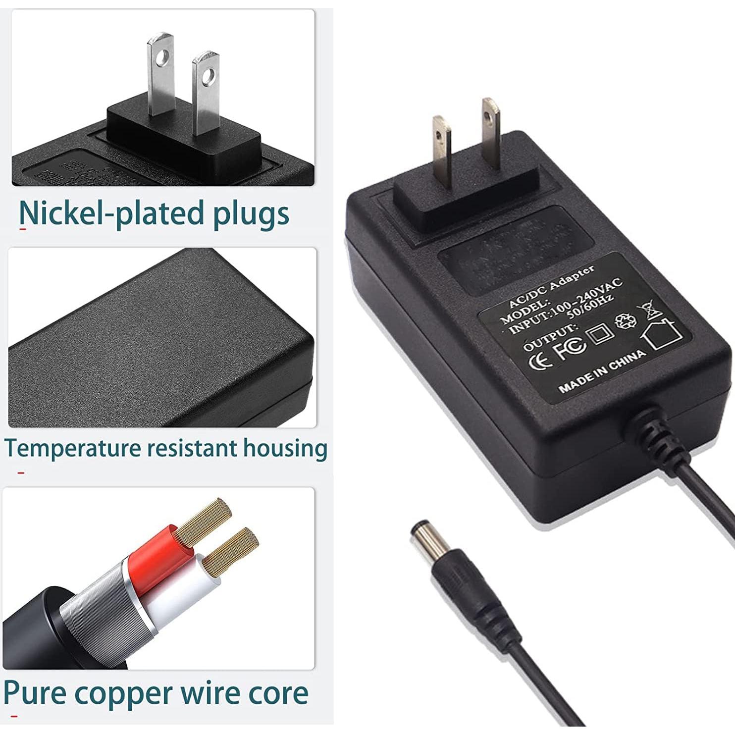 Adaptador de Corriente 9V Xzrucst para Cámara Polaroid Z2300