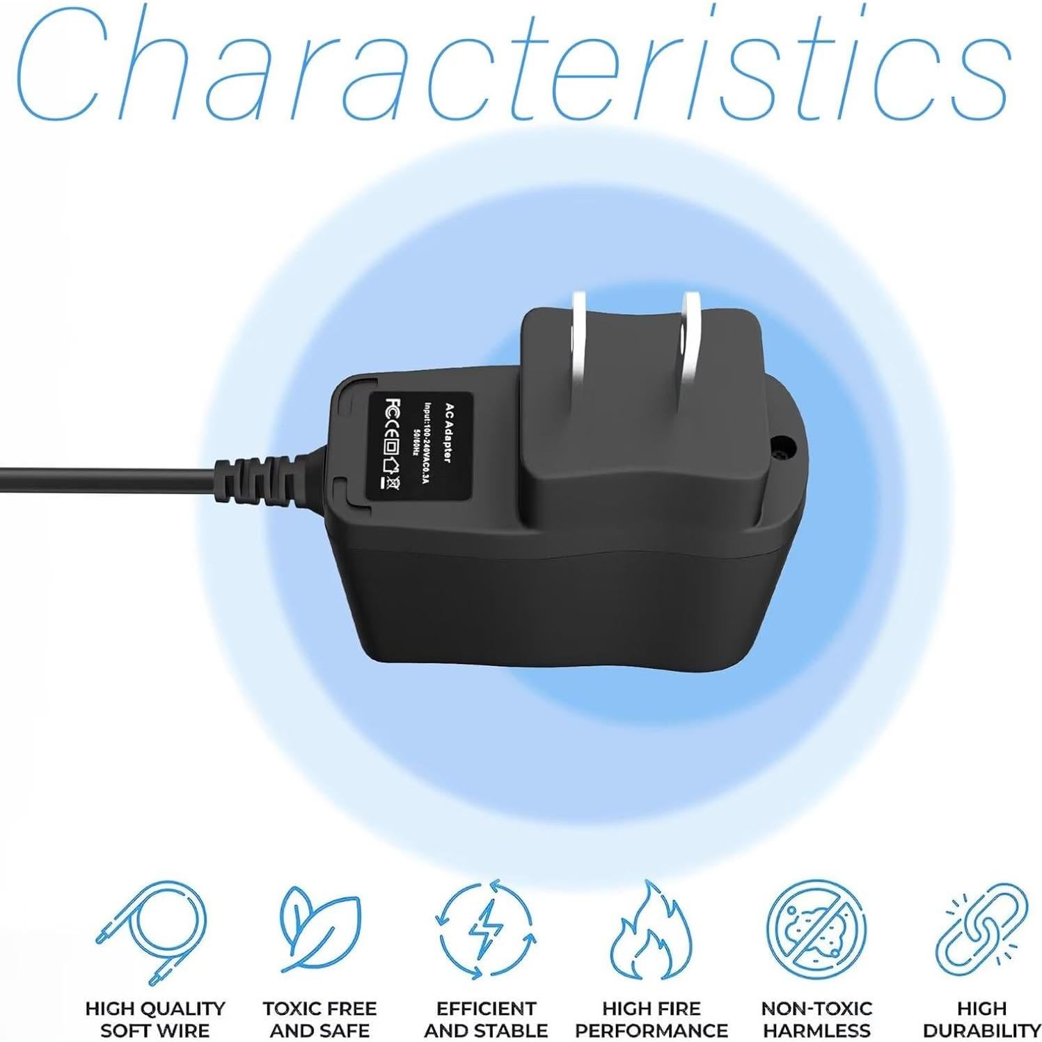 Adaptador de CA SLLEA para Tableta Polaroid 4.3 y eReader