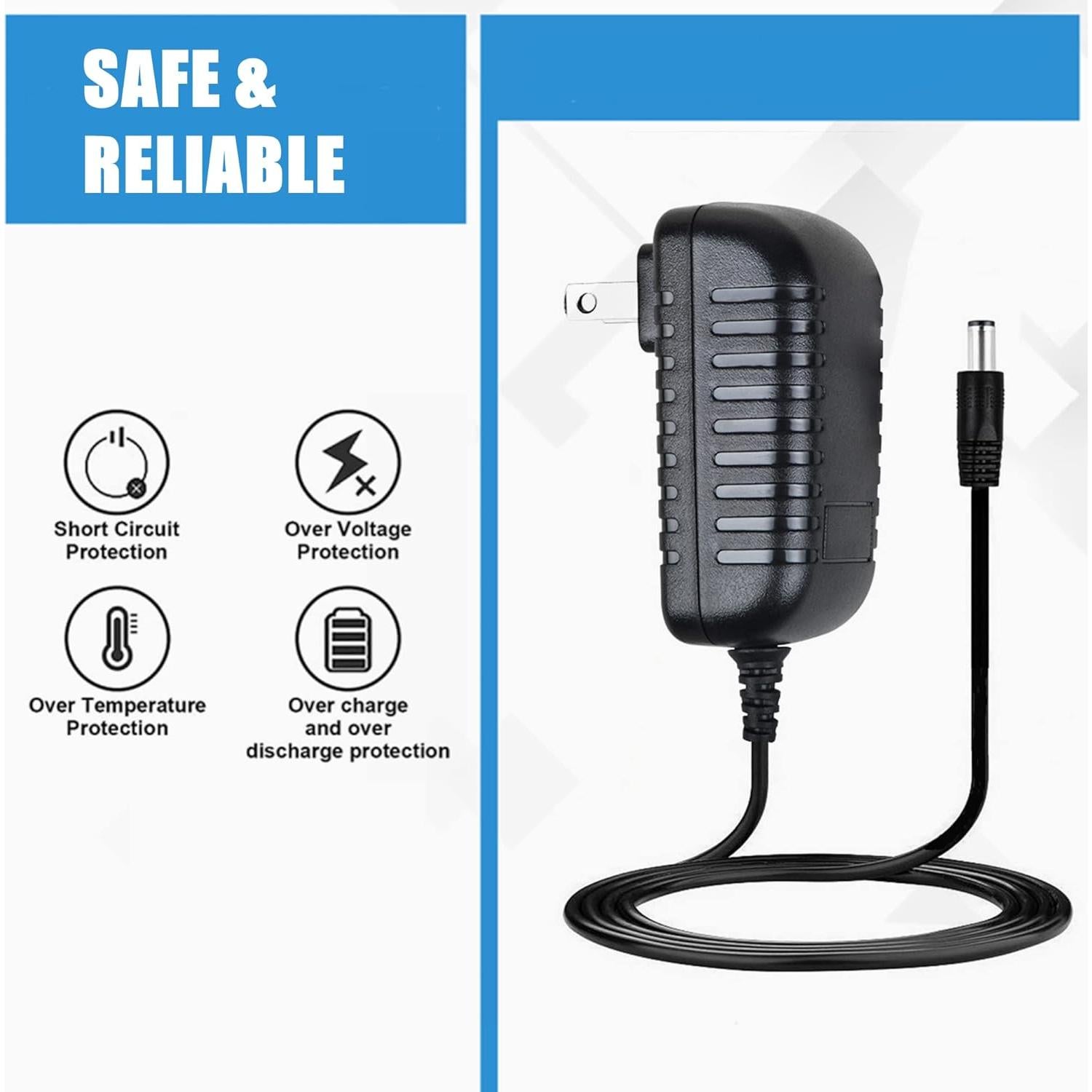 Cargador Adaptador AC-DC SLLEA para Altavoz Polaroid PBT3014