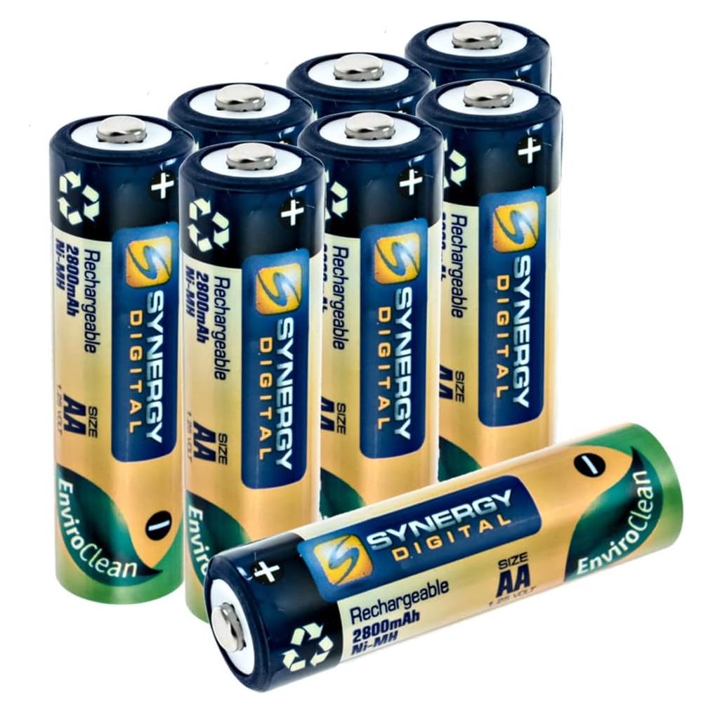 Baterías Recargables AA Synergy Digital 2800mAh Ni-MH