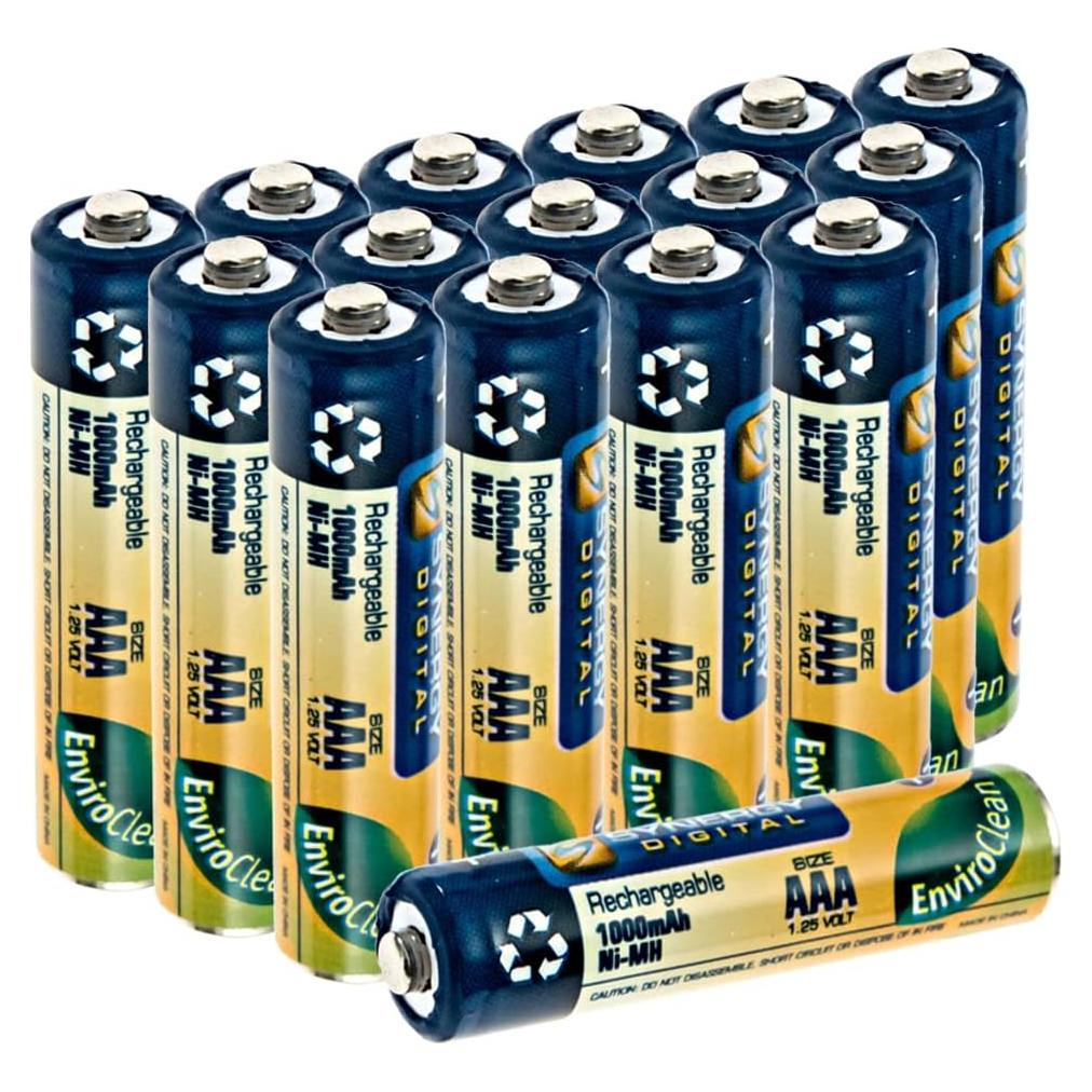 Baterías Recargables AAA Synergy Digital 1000mAh Ni-MH