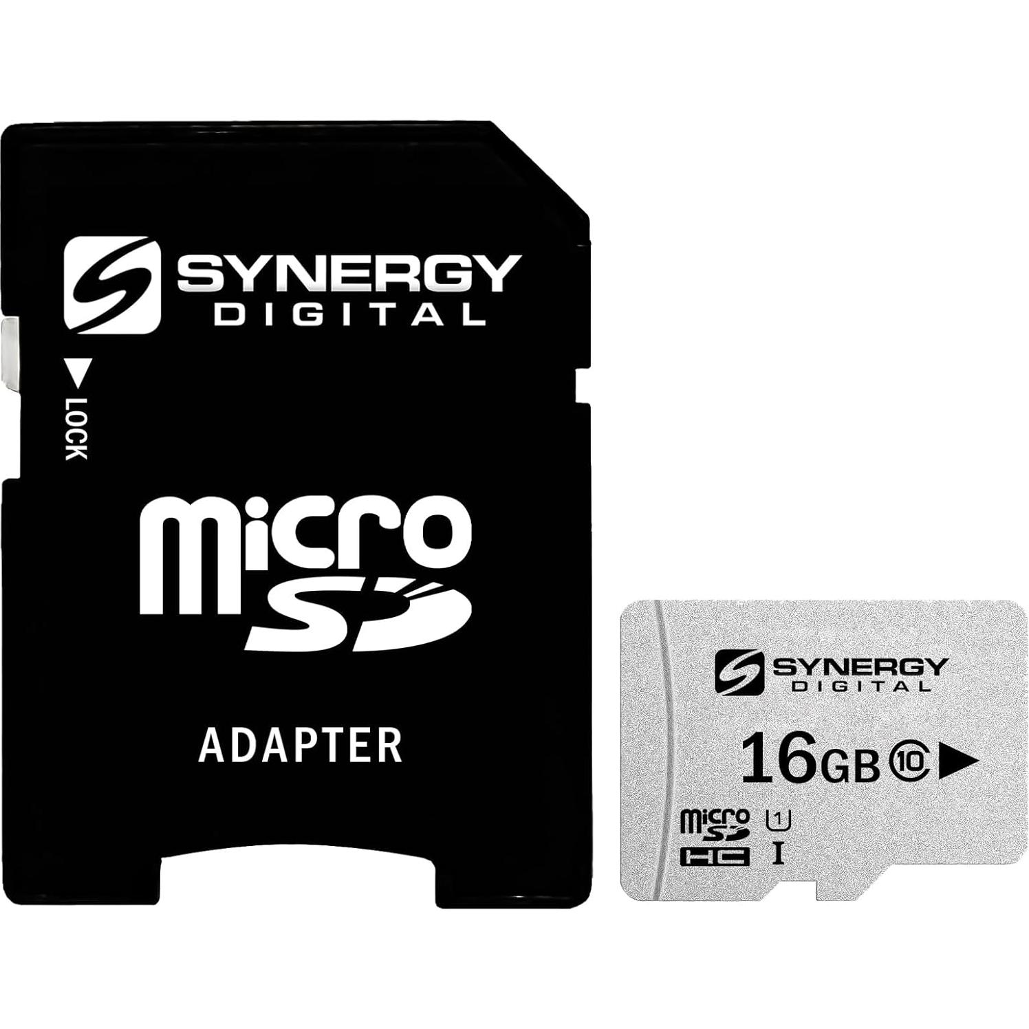 Tarjeta de Memoria Micro SDHC 16GB Synergy Digital UHS-I