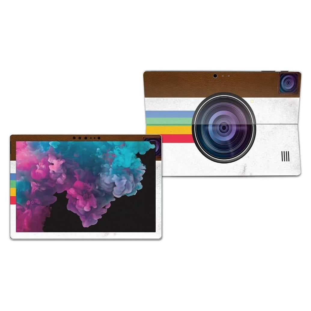 MightySkins Piel Vinilo para Microsoft Surface Pro 6 - Polaroid Vintage