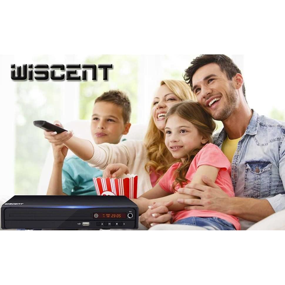 Reproductor de DVD WISCENT Multi-Región HDMI Full HD Compacto