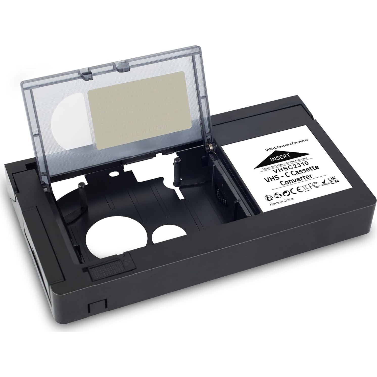 Adaptador VHS-C a VHS CHEEYYIIE para videocámaras