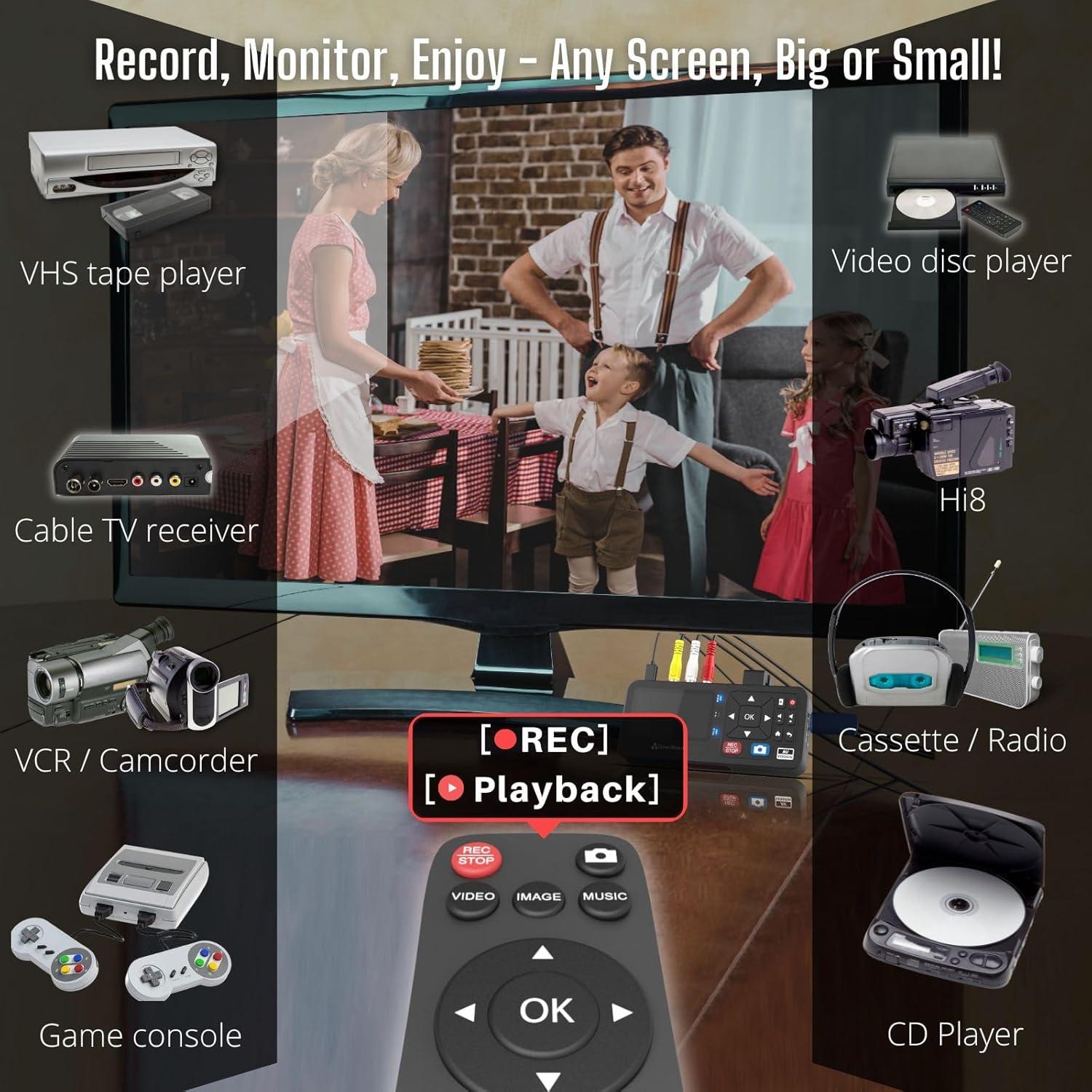 Convertidor de Video y Audio Analógico a Digital ClonerAlliance ViewLite AV