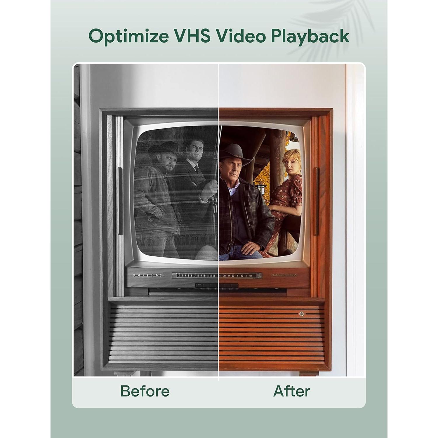 Limpiador de Cabezas VCR Nicer para VHS - Reutilizable 50 veces