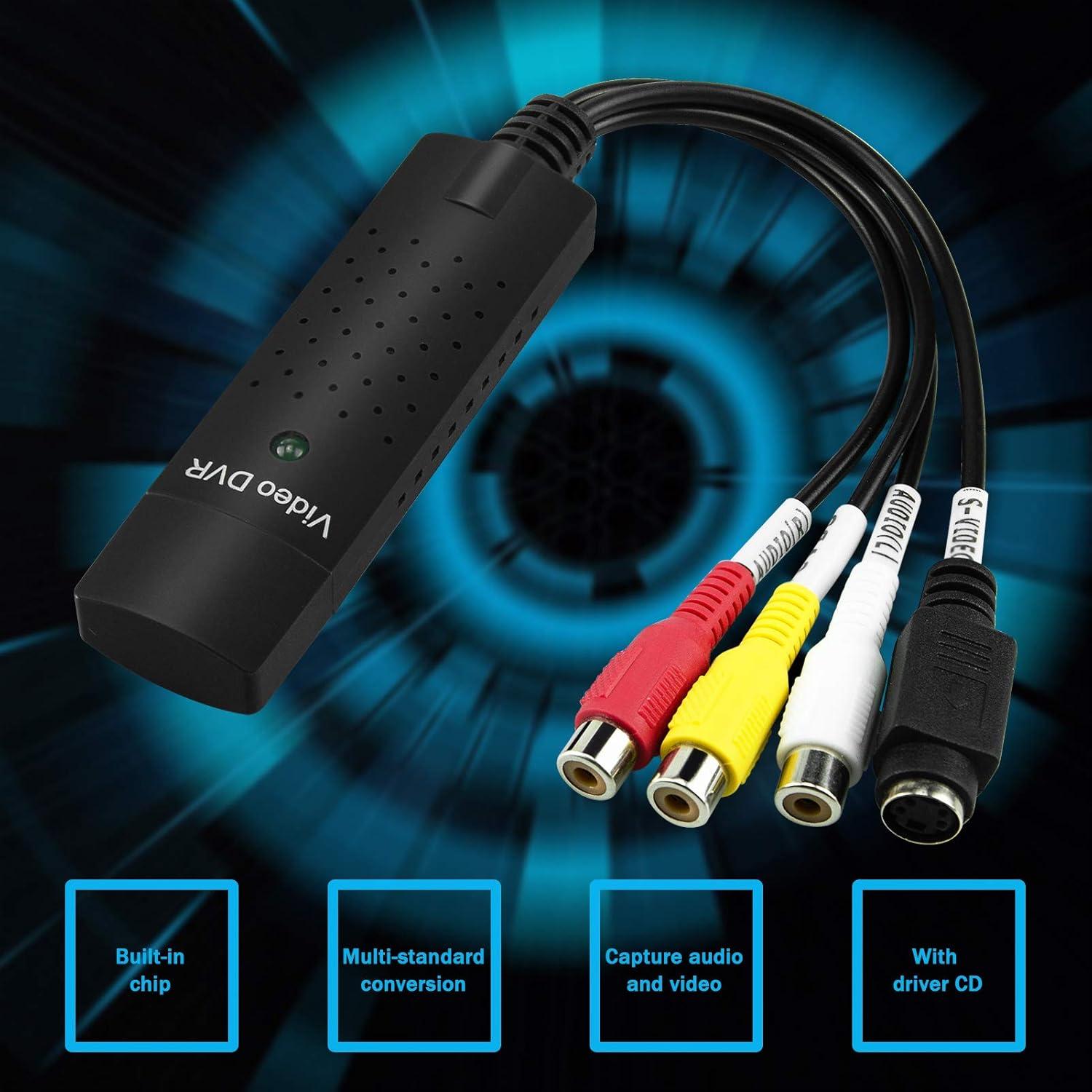 Convertidor de Audio Video USB 2.0 Little World VHS a Digital