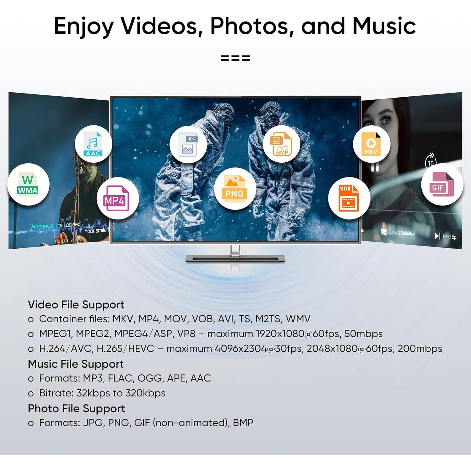 Reproductor de Medios Digitales NEUMI Atom 4K Lite HDMI USB SD