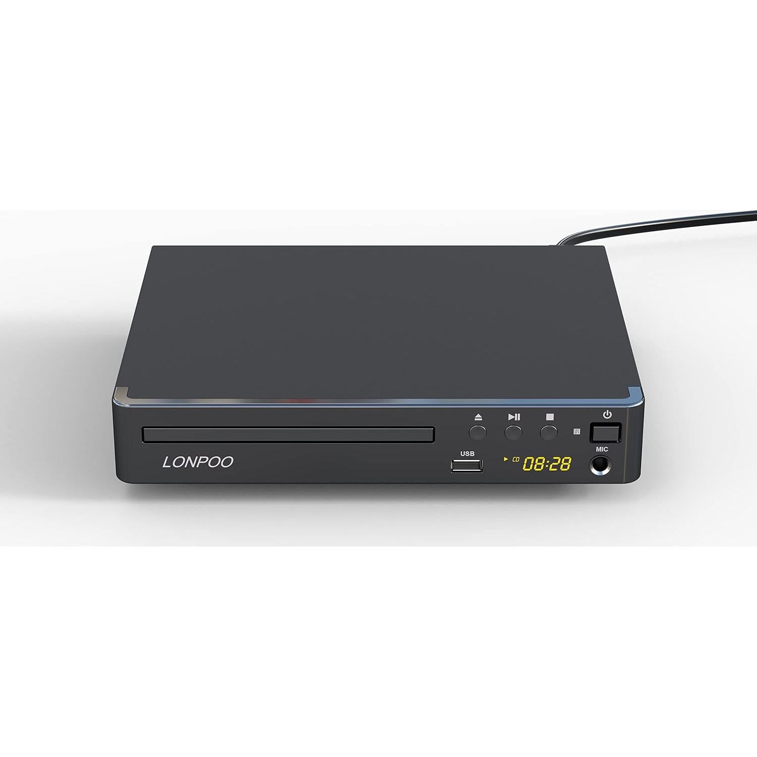 Reproductor de DVD HDMI LONPOO LP-099 Full HD Multi Región