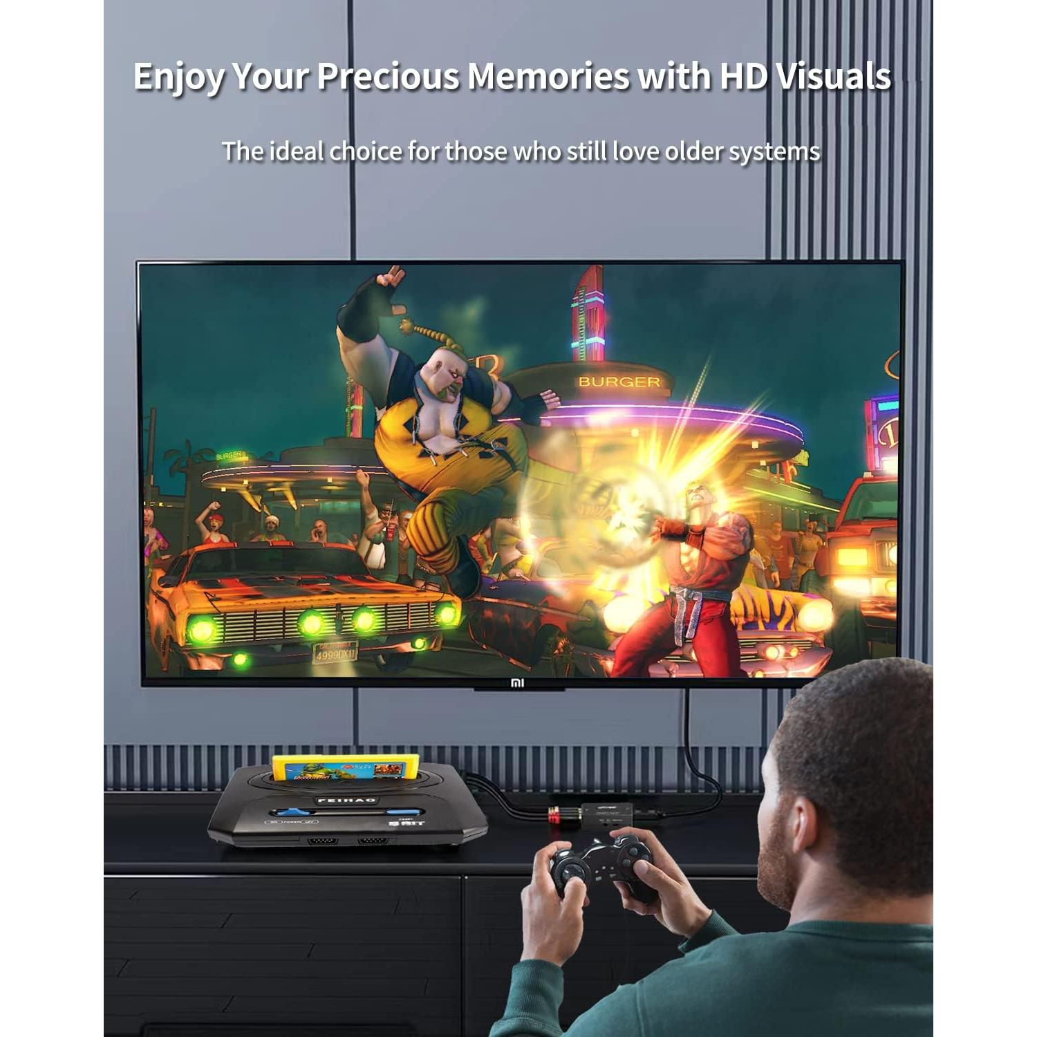 Convertidor RCA a HDMI Chodwe 1080P con cables incluidos