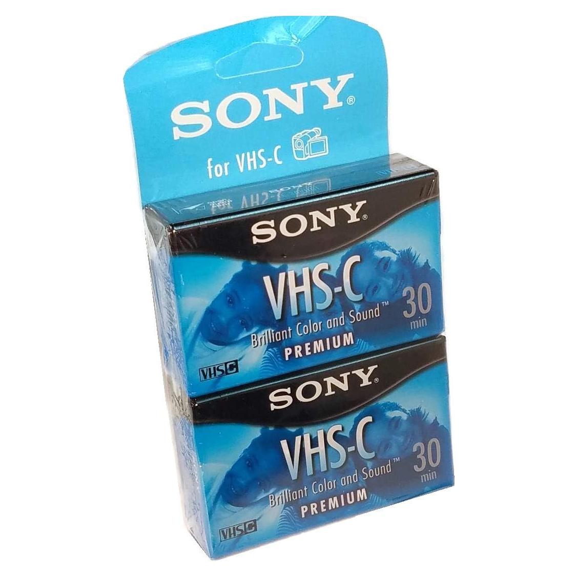 Sony VHS-C Premium 30-min. Videocassette, 2-Pack
(TC30VH/2)
