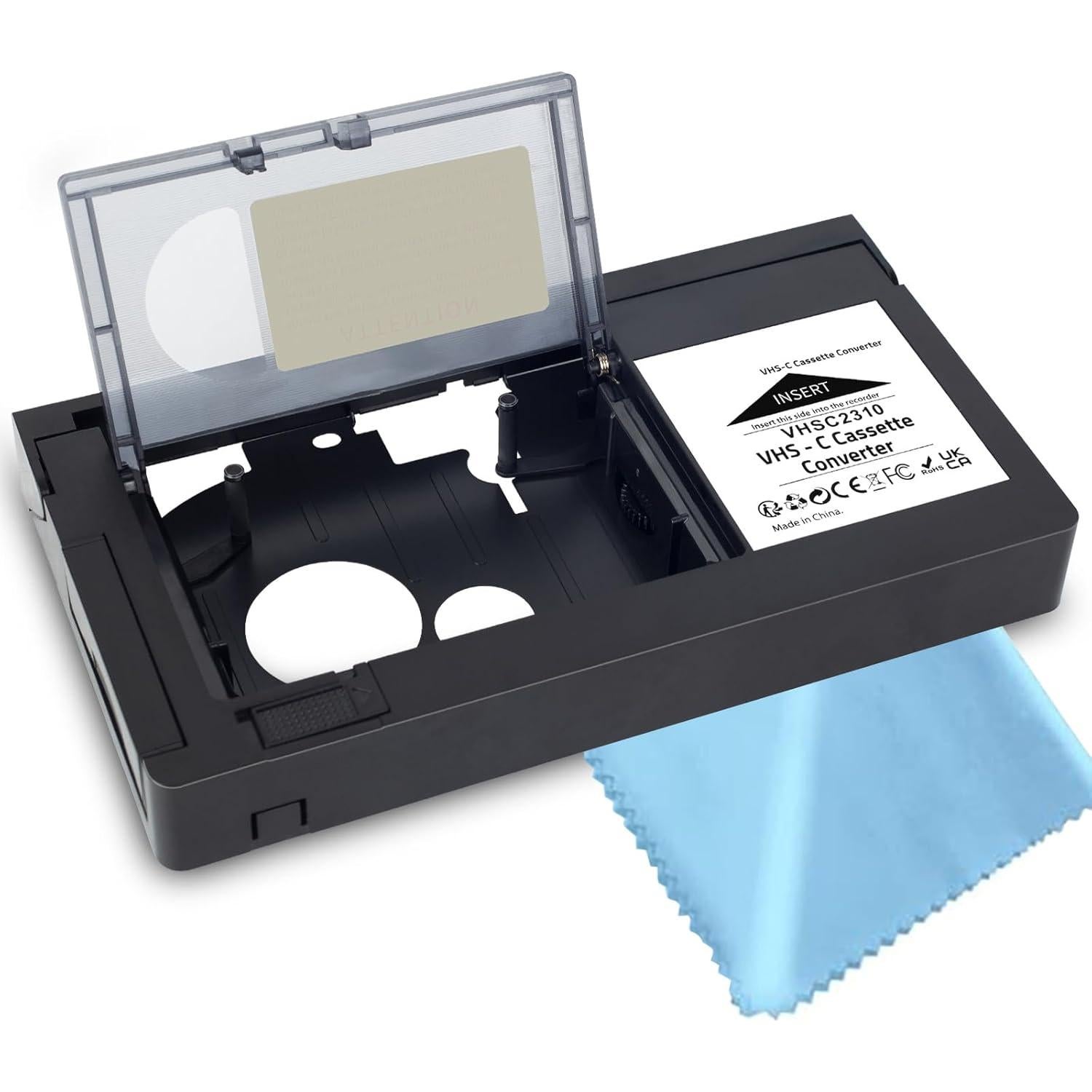 Adaptador de casete VHS-C CHEEYYIIE para videocámaras VHS