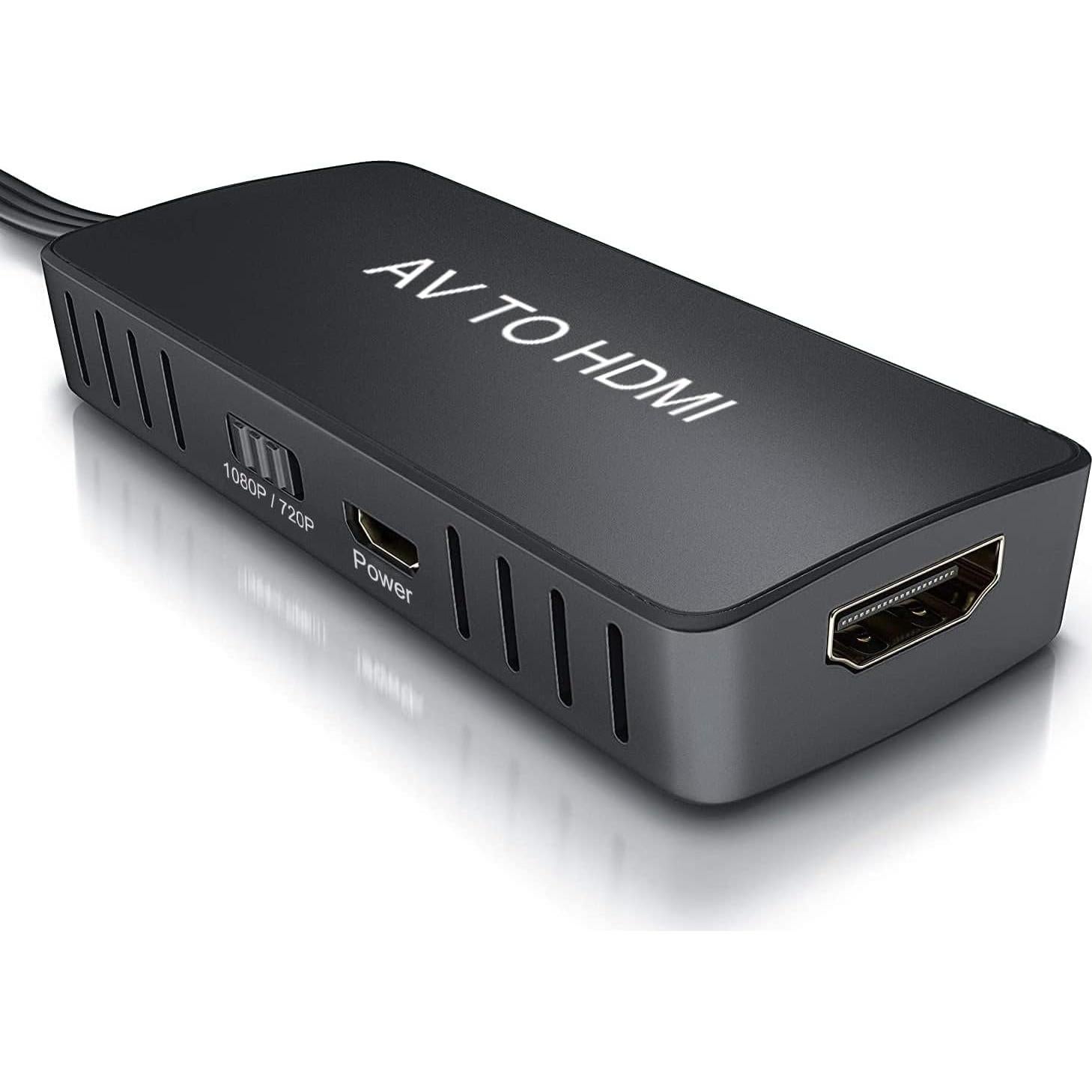 Convertidor RCA a HDMI BD&M 1080P para TV y Consolas