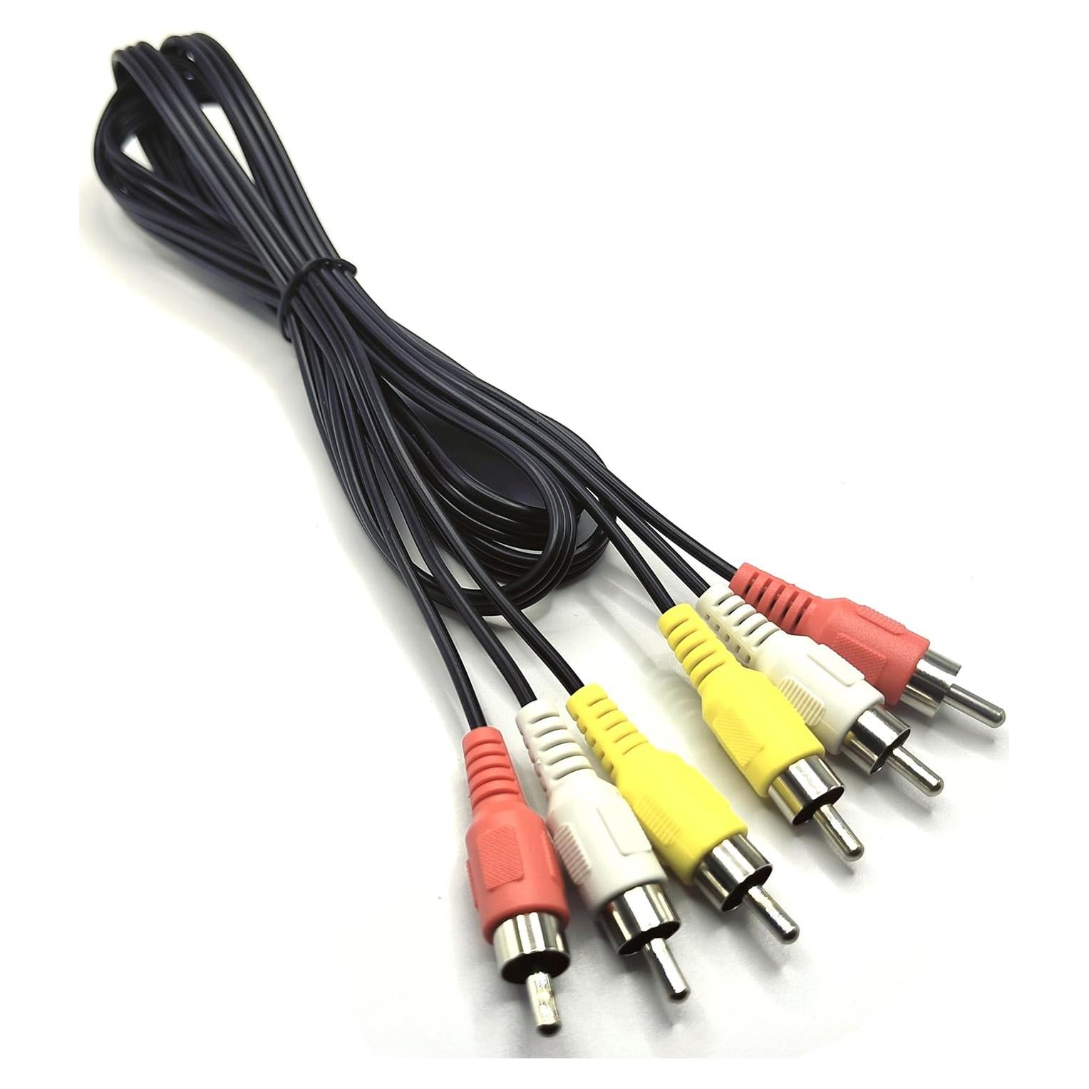 Cable RCA de Audio y Video 1.52 m 3 Macho ZZJMCH