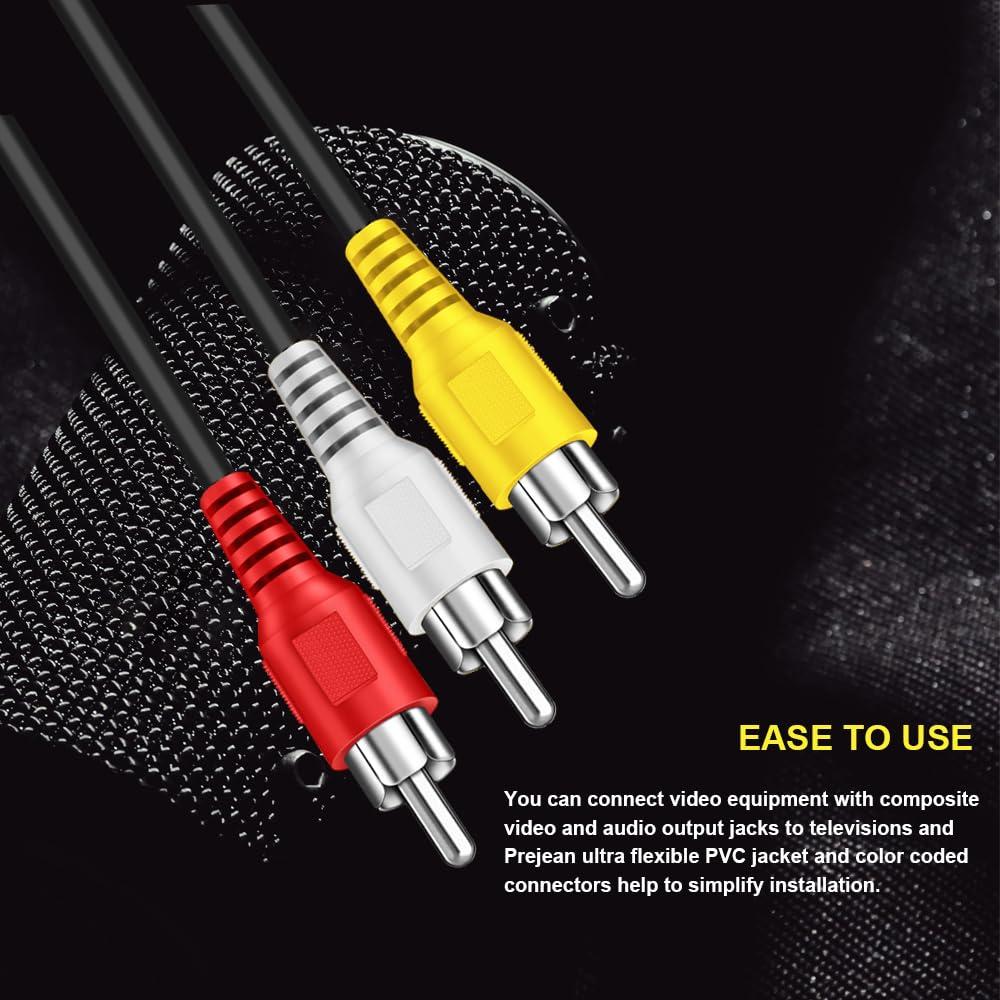 Cable RCA 3 Macho a Macho 1.5m SENLIXIN Audio Video