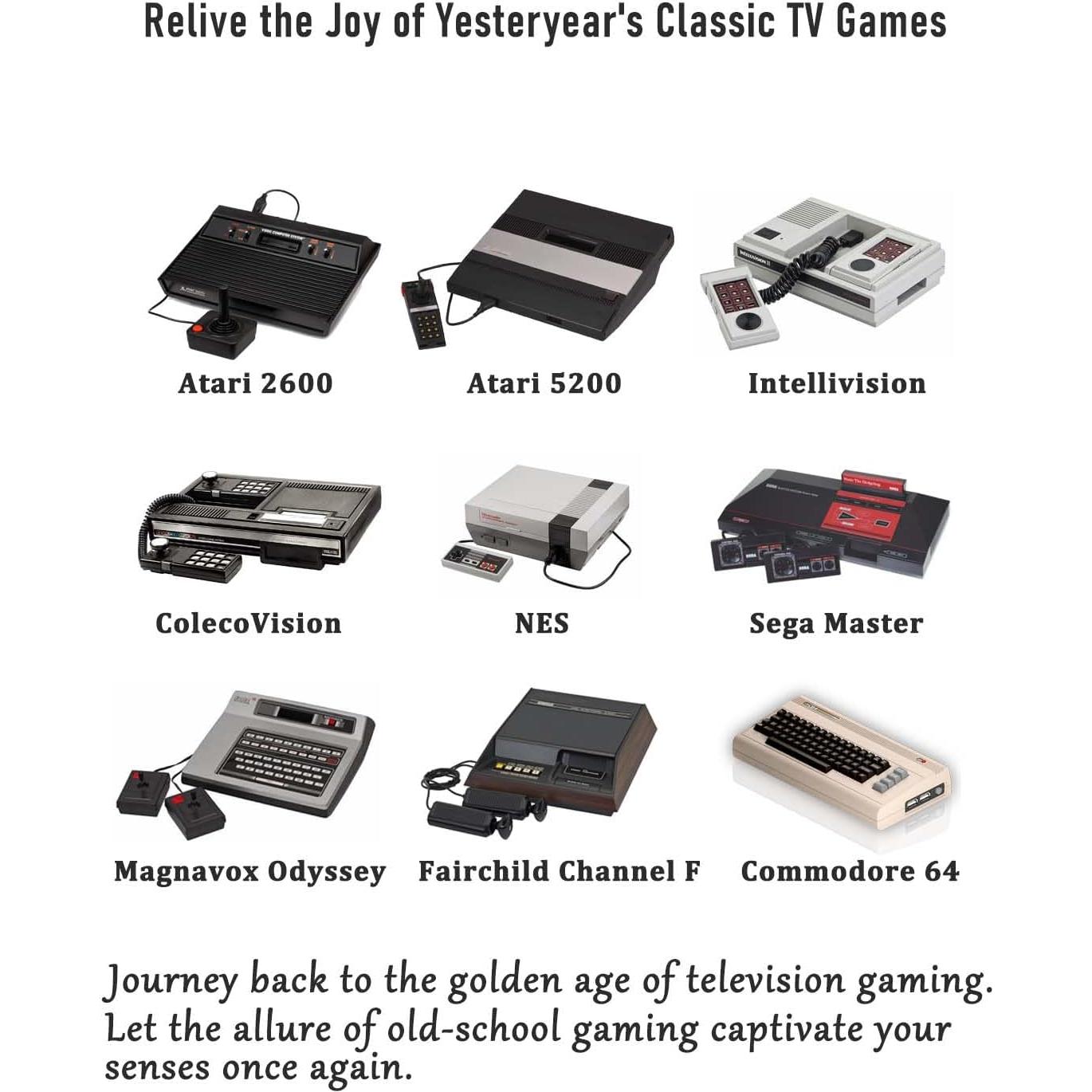 RF Demodulator Coax to HDMI UHF Modulator VHF Adapter Coaxial Converter for JVC Videodisc Betamax VCRs VHS Camcorder Video CD Player Magnavox Odyssey Atari 2600 to HDTV HD Digital Projector Monitor TV