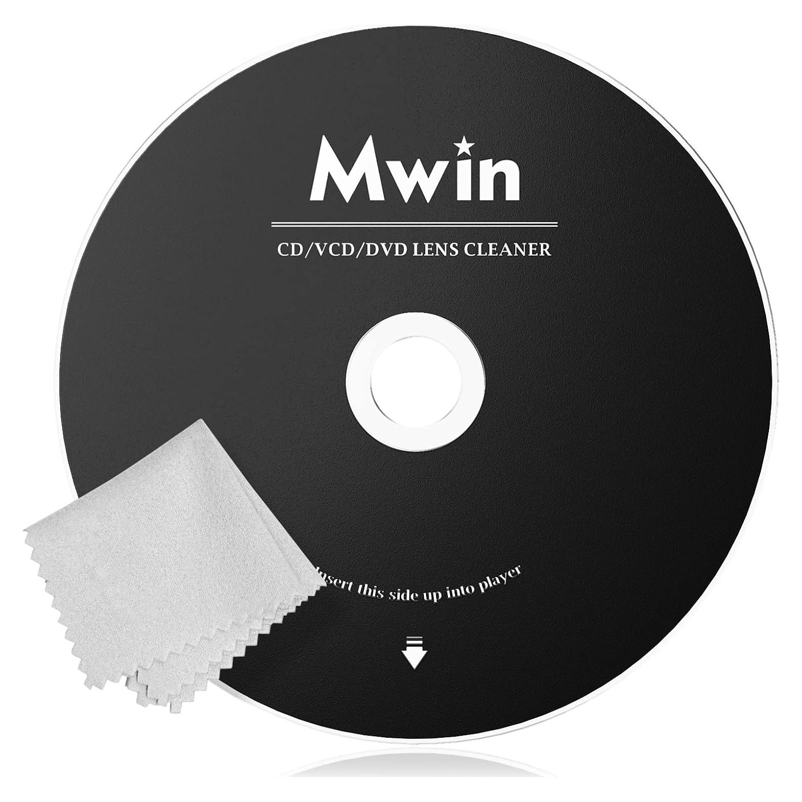 Disco Limpiador de Lente Láser Mwin para Reproductor de CD/DVD