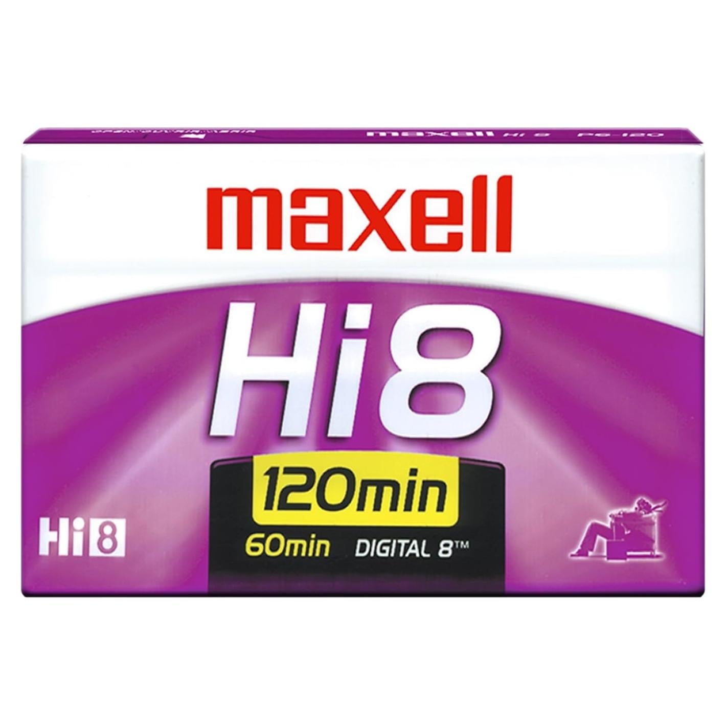 Videocinta Maxell P6-120 XRM Hi-8 Profesional 120 min