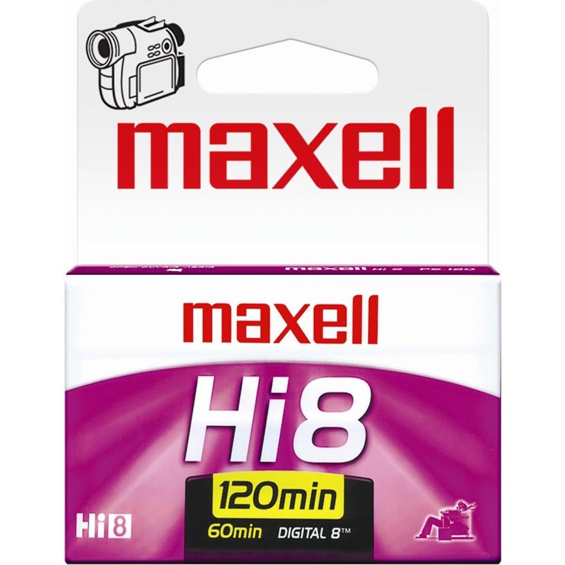 Videocinta Maxell P6-120 XRM Hi-8 Profesional 120 min