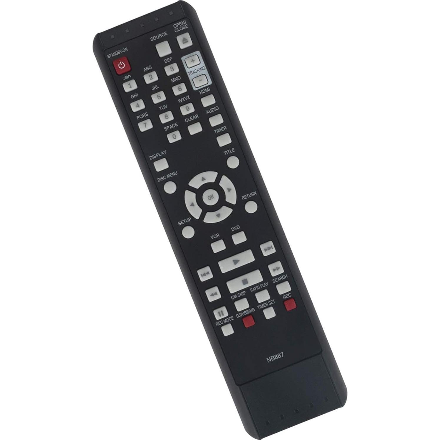 Control Remoto WINFLIKE NB887 para Magnavox DVD/VCR Combo