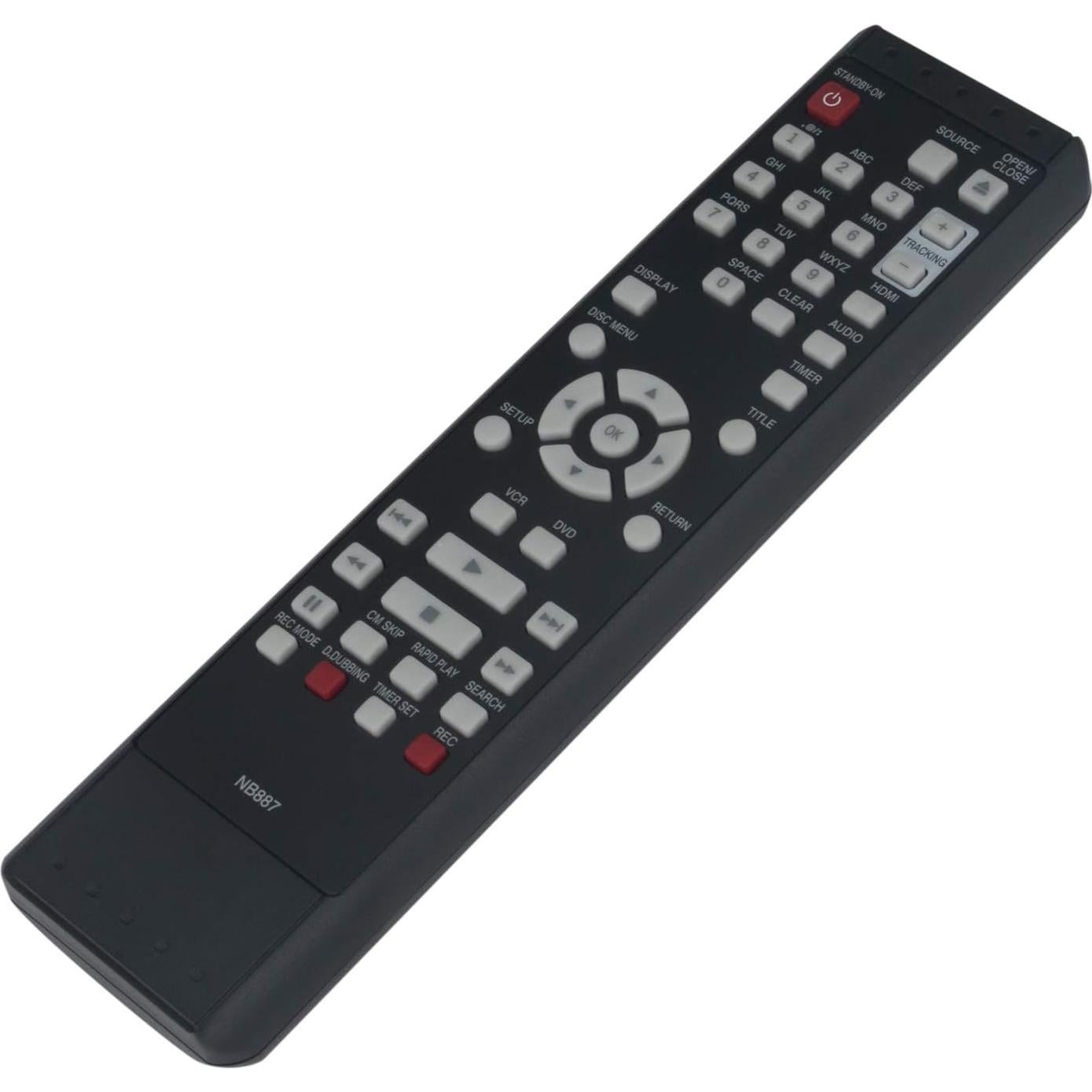 Control Remoto WINFLIKE NB887 para Magnavox DVD/VCR Combo