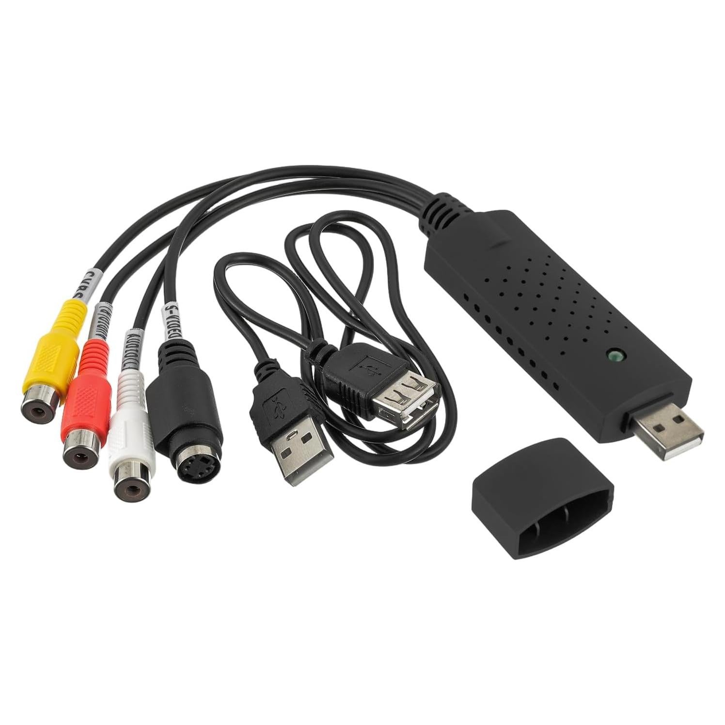 Convertidor de Audio y Video RCA a USB HUAREW 720p