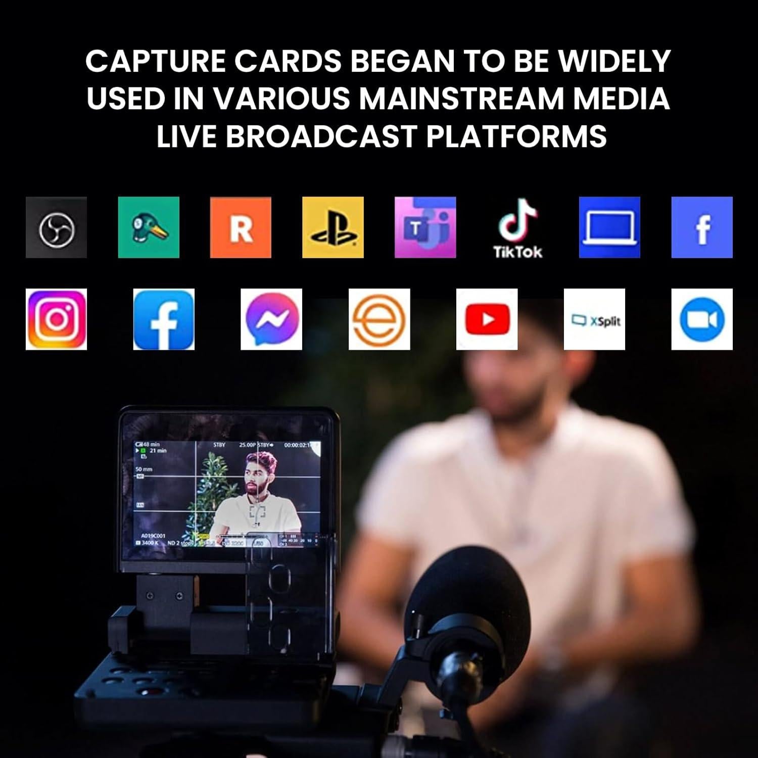 Tarjeta de Captura de Video USB WinRaybot 4K HDMI RCA