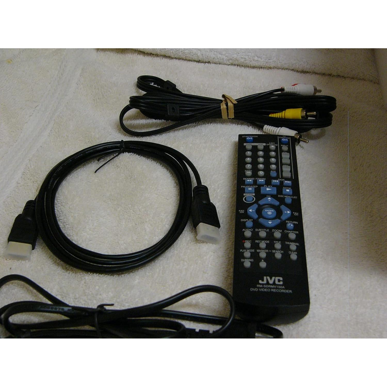 Grabador de VHS y DVD JVC DRM150 con HDMI 1080p
