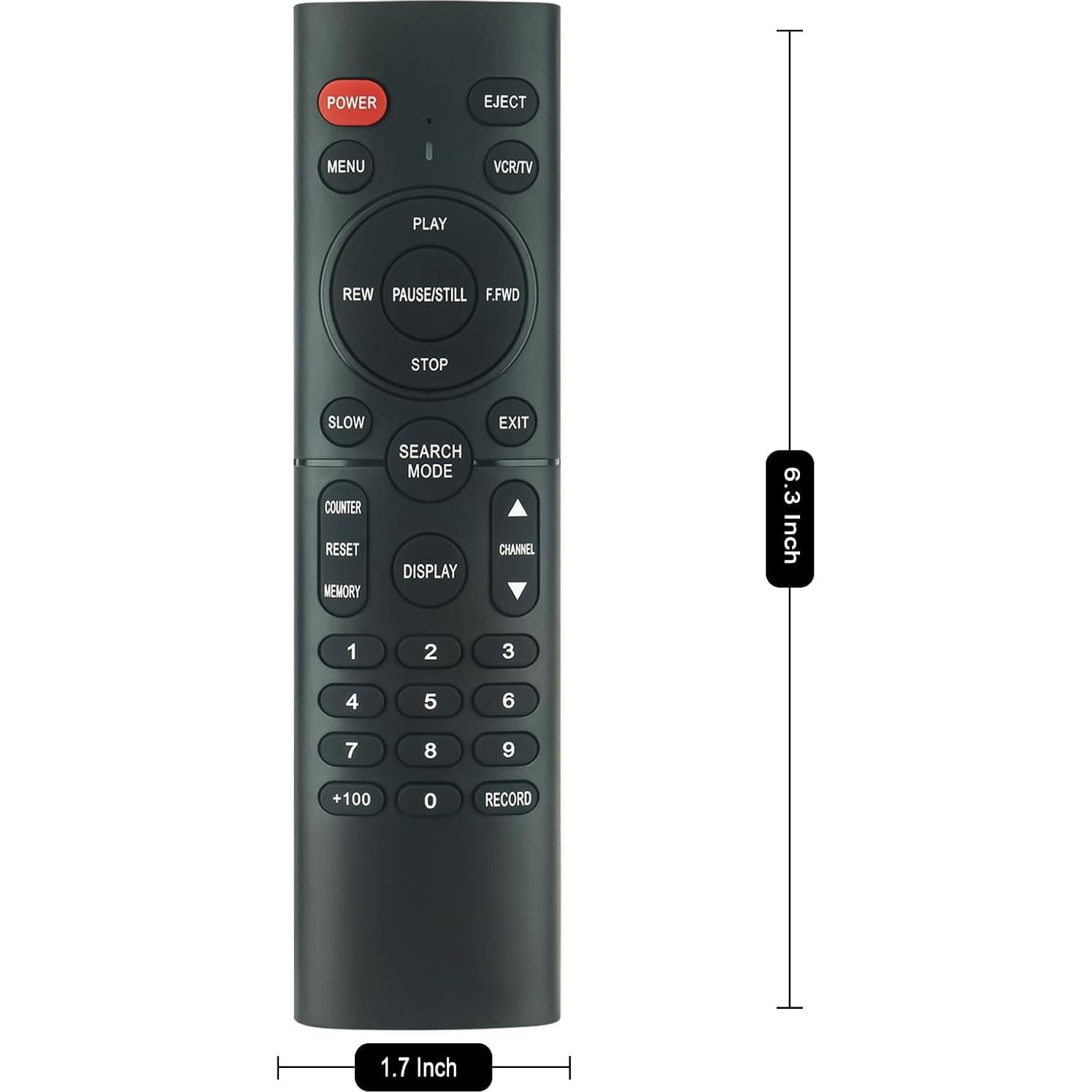 Control Remoto Reemplazo NA351UD para Funai Emerson VCR