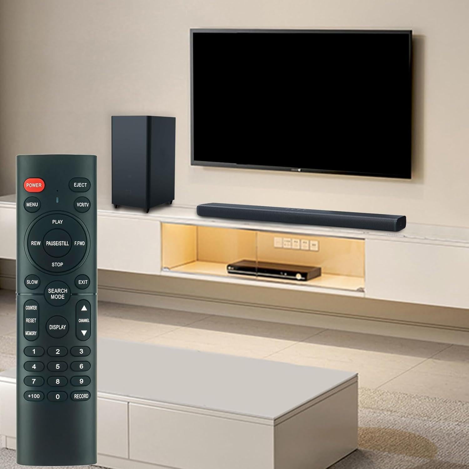 Control Remoto Reemplazo NA351UD para Funai Emerson VCR