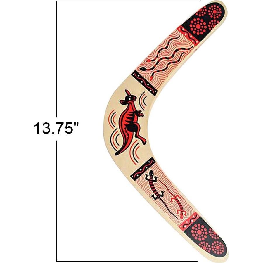 Boomerang de Madera ArtCreativity Set de 2 para Niños