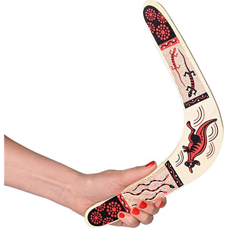 Boomerang de Madera ArtCreativity Set de 2 para Niños