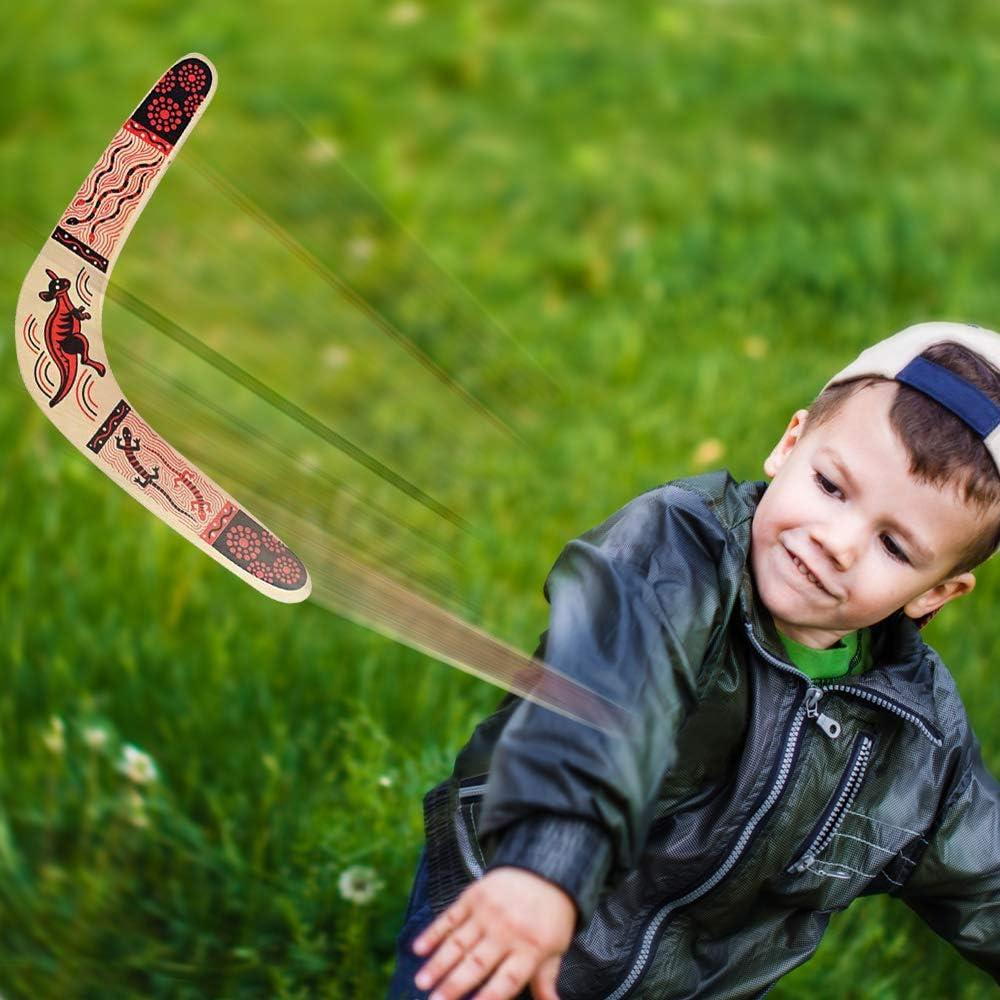 Boomerang de Madera ArtCreativity Set de 2 para Niños