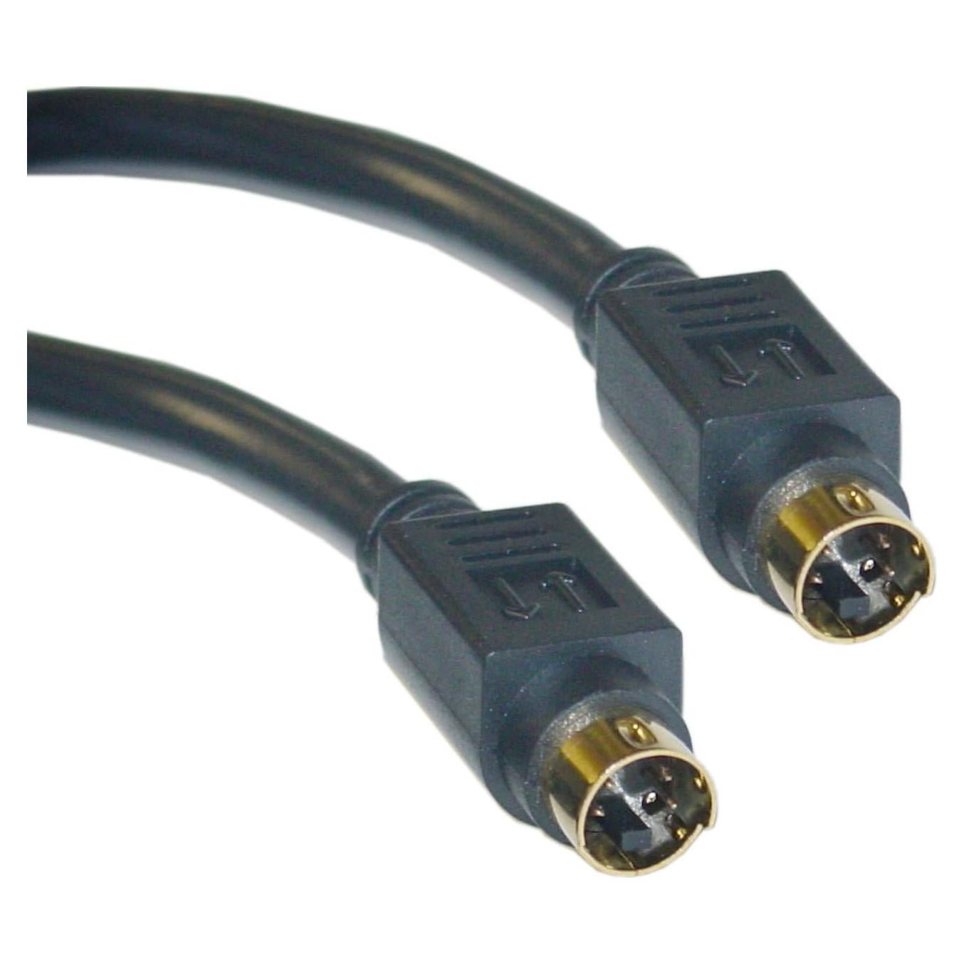 Cable S-Video 15.24m CableWholesale Mini Din 4 Pin Macho a Macho