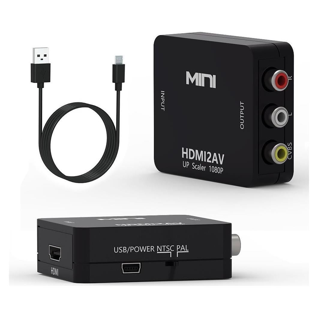 Convertidor HDMI a AV 1080P ShenZhen Magelei - RCA PAL/NTSC