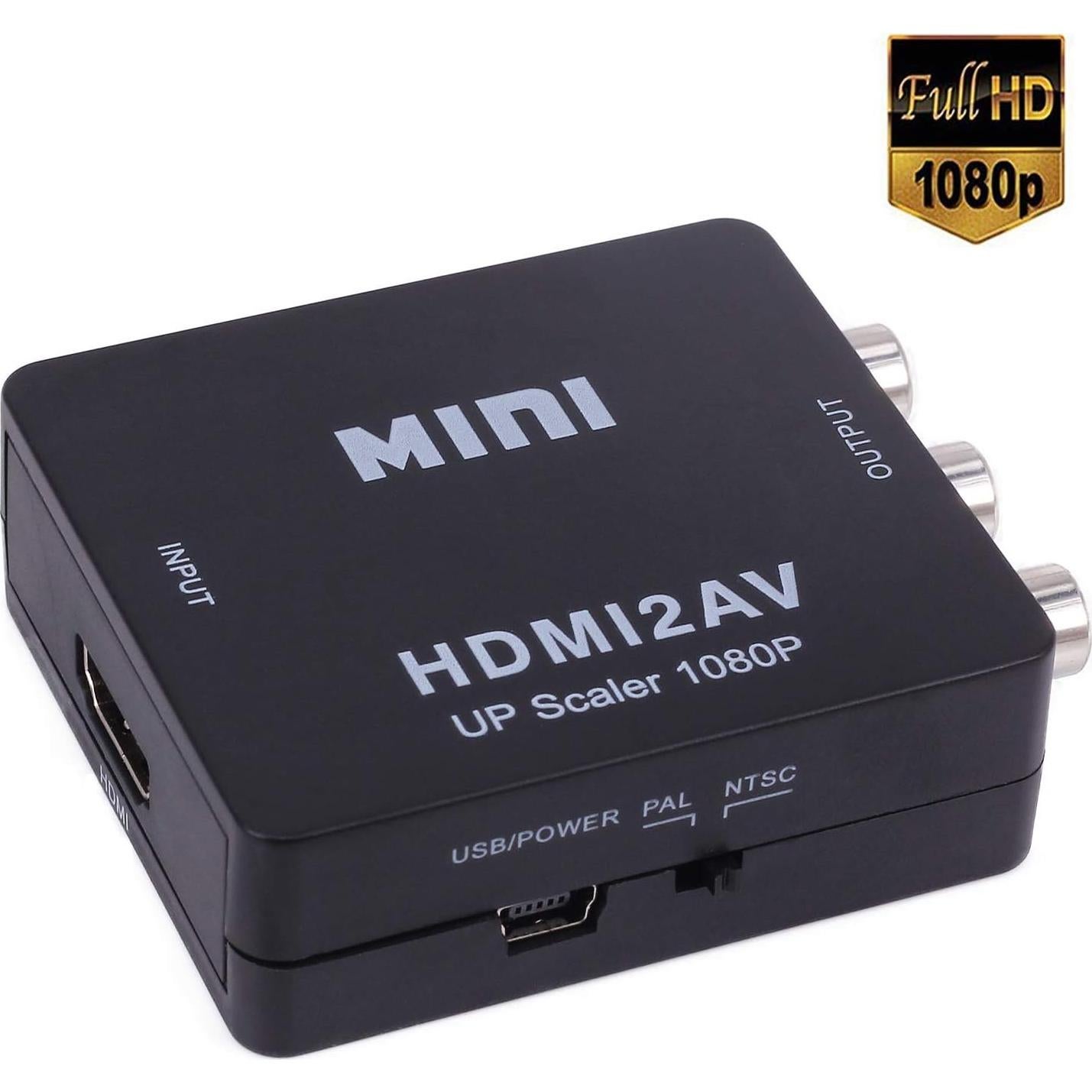 Convertidor HDMI a AV 1080P ShenZhen Magelei - RCA PAL/NTSC