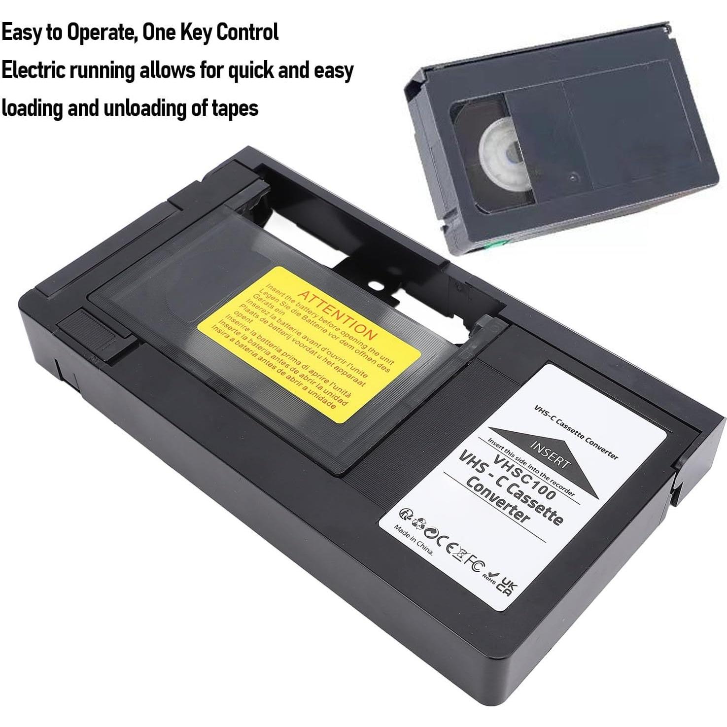 Adaptador de Casete VHS C a VHS VBESTLIFE 188x102mm