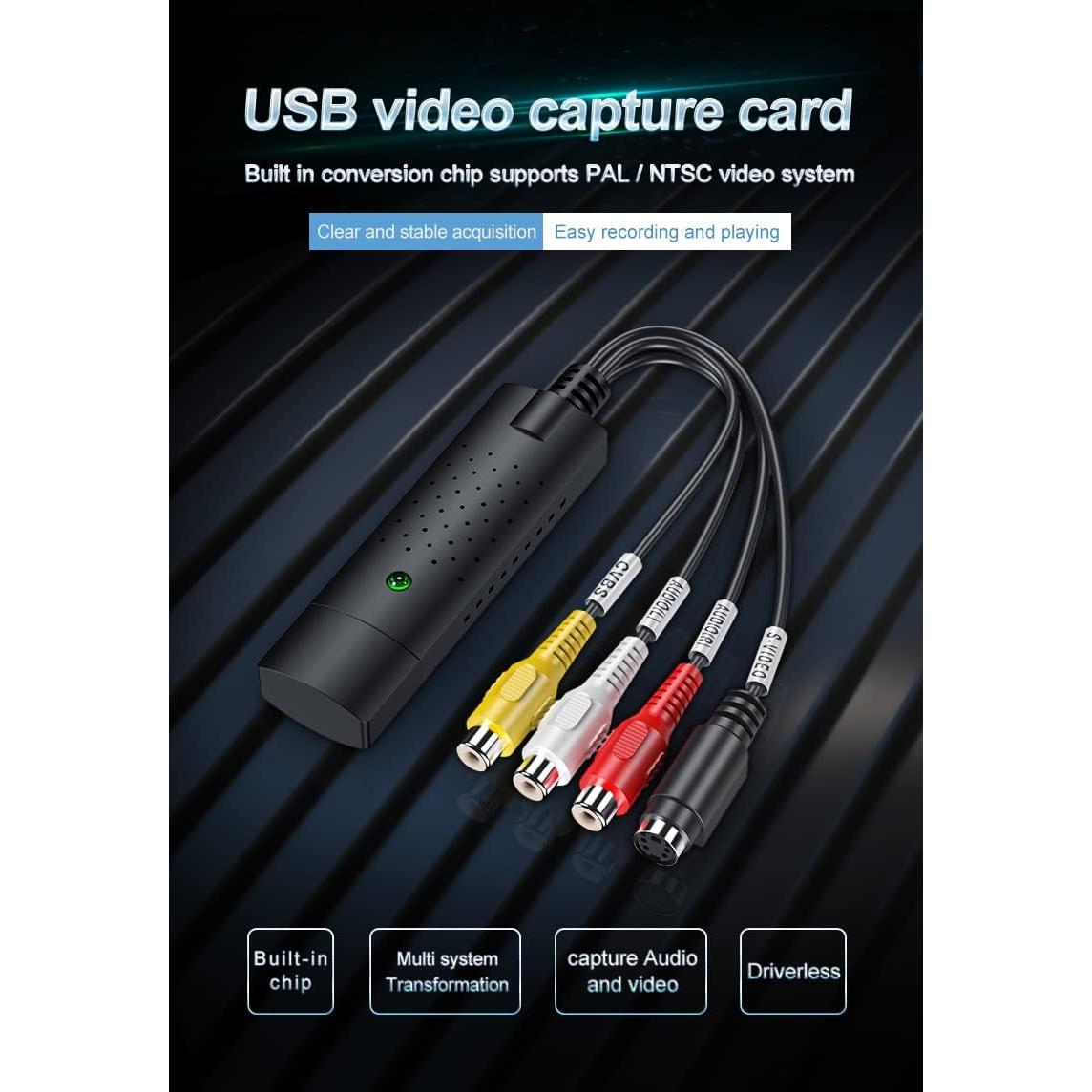 Tarjeta de Captura de Video y Audio Bingxue JLD009 USB 2.0