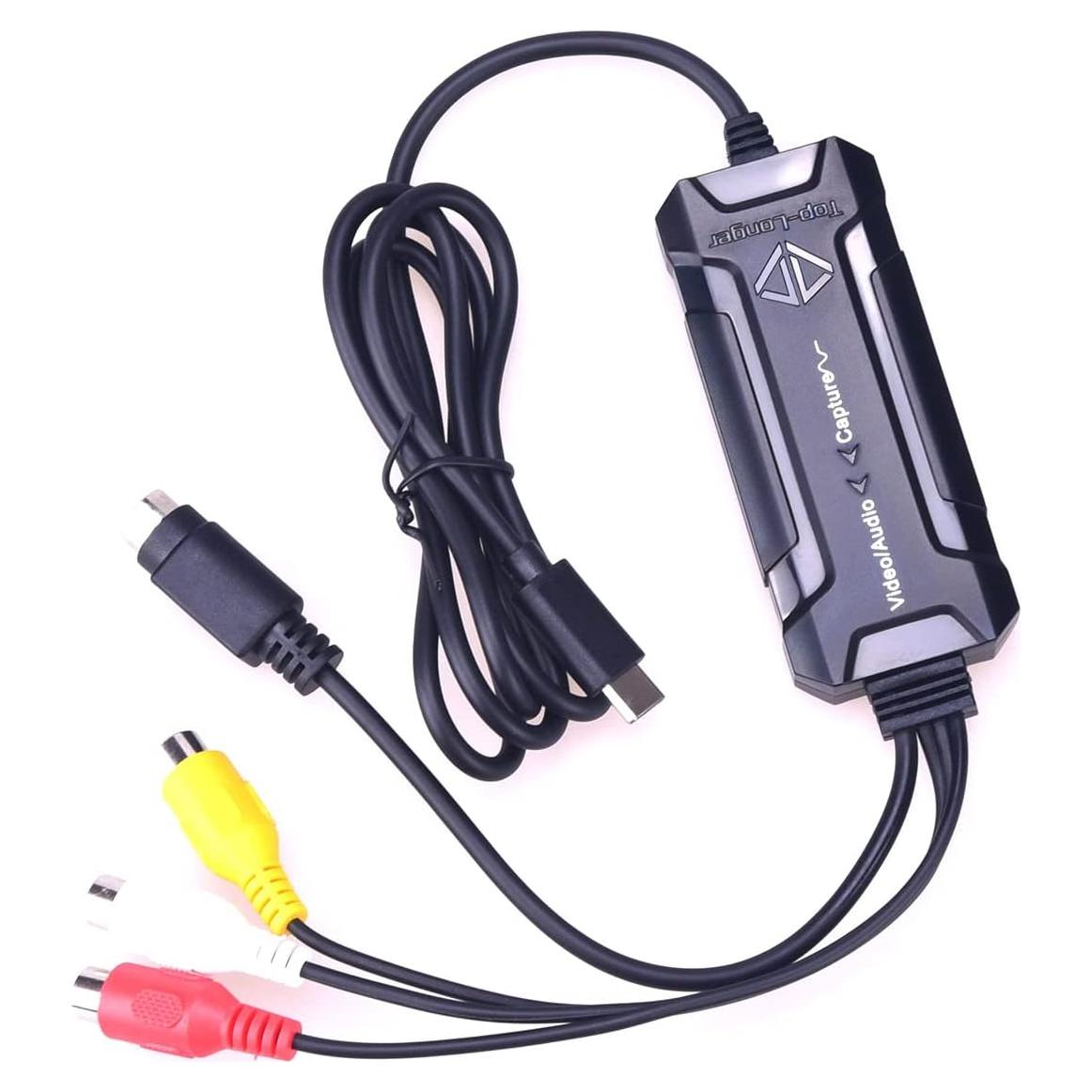 Convertidor de Video USB Top-Longer VDC2021 para VHS a Digital