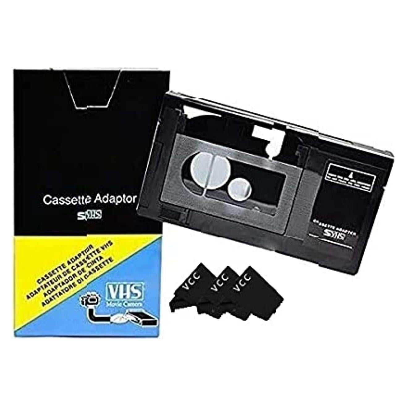 Adaptador VHS-C Motorizado VCC para VCR - Auto-Carga y Reproducción
