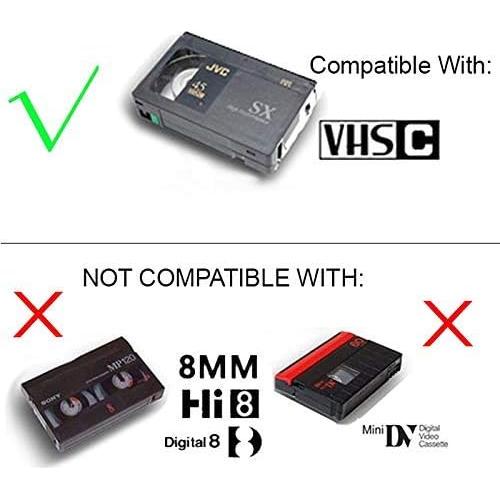Adaptador VHS-C Motorizado VCC para VCR - Auto-Carga y Reproducción