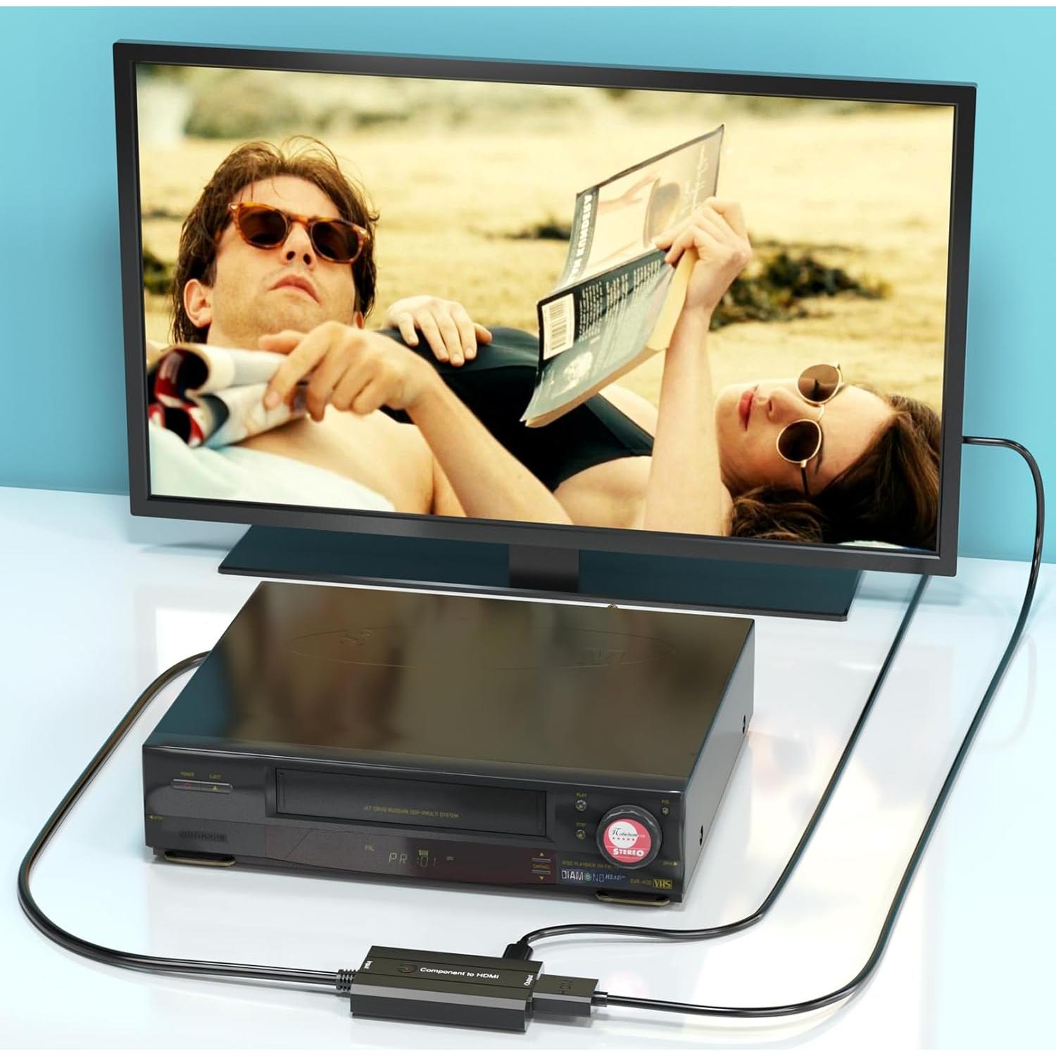 Convertidor de Componente a HDMI Die Xi 1080P con Cables