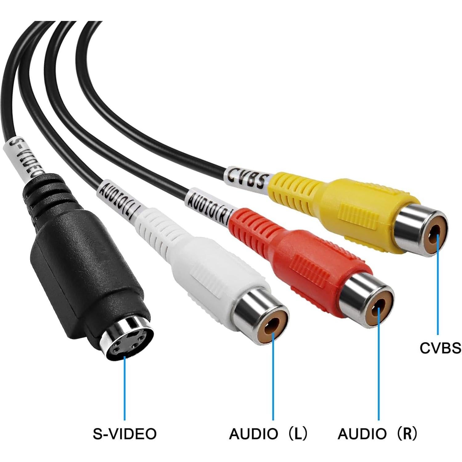 Convertidor RCA AV a USB C XMSJSIY - Video NTSC/PAL 720p
