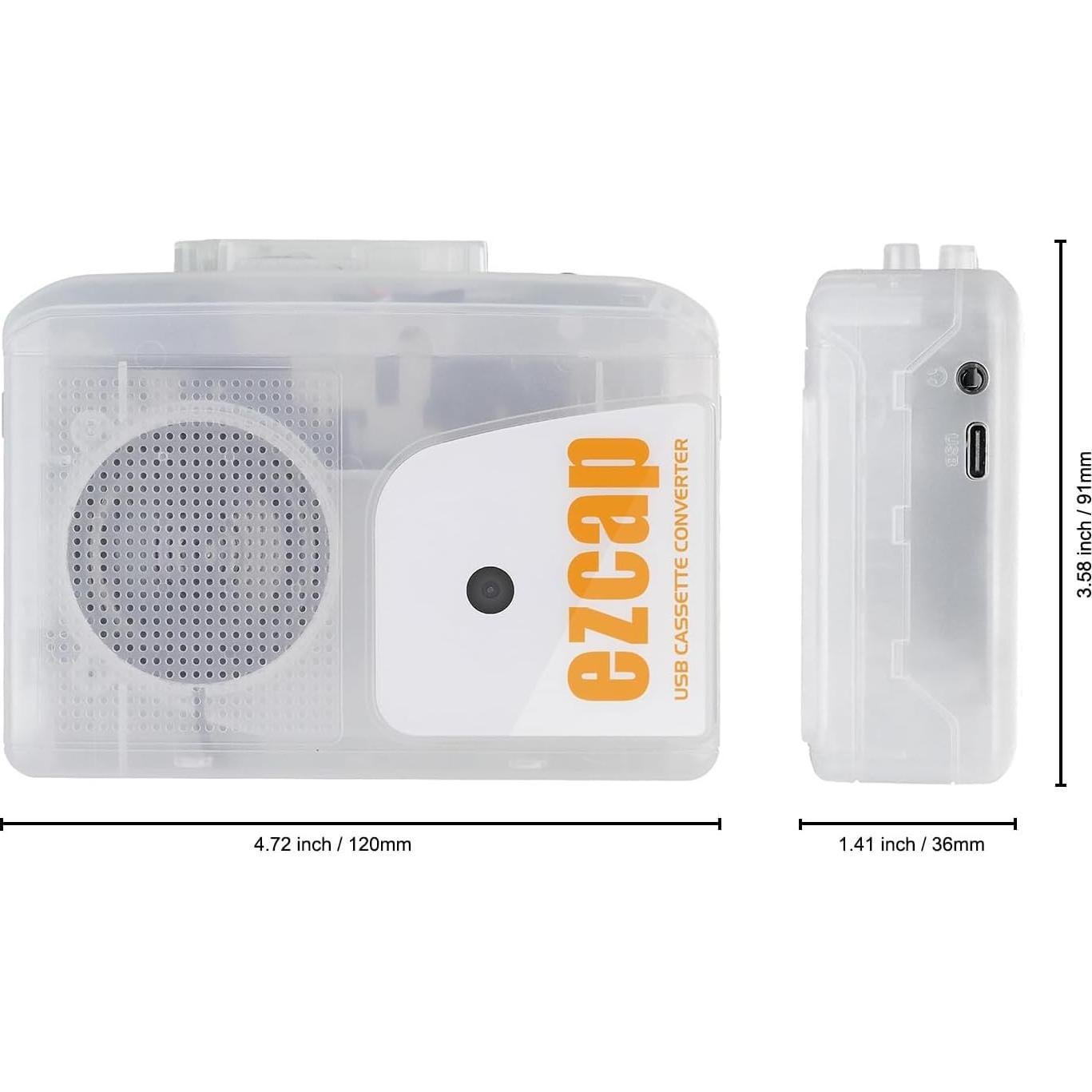Convertidor de Cassette a Digital HopCentury - WAV MP3 USB