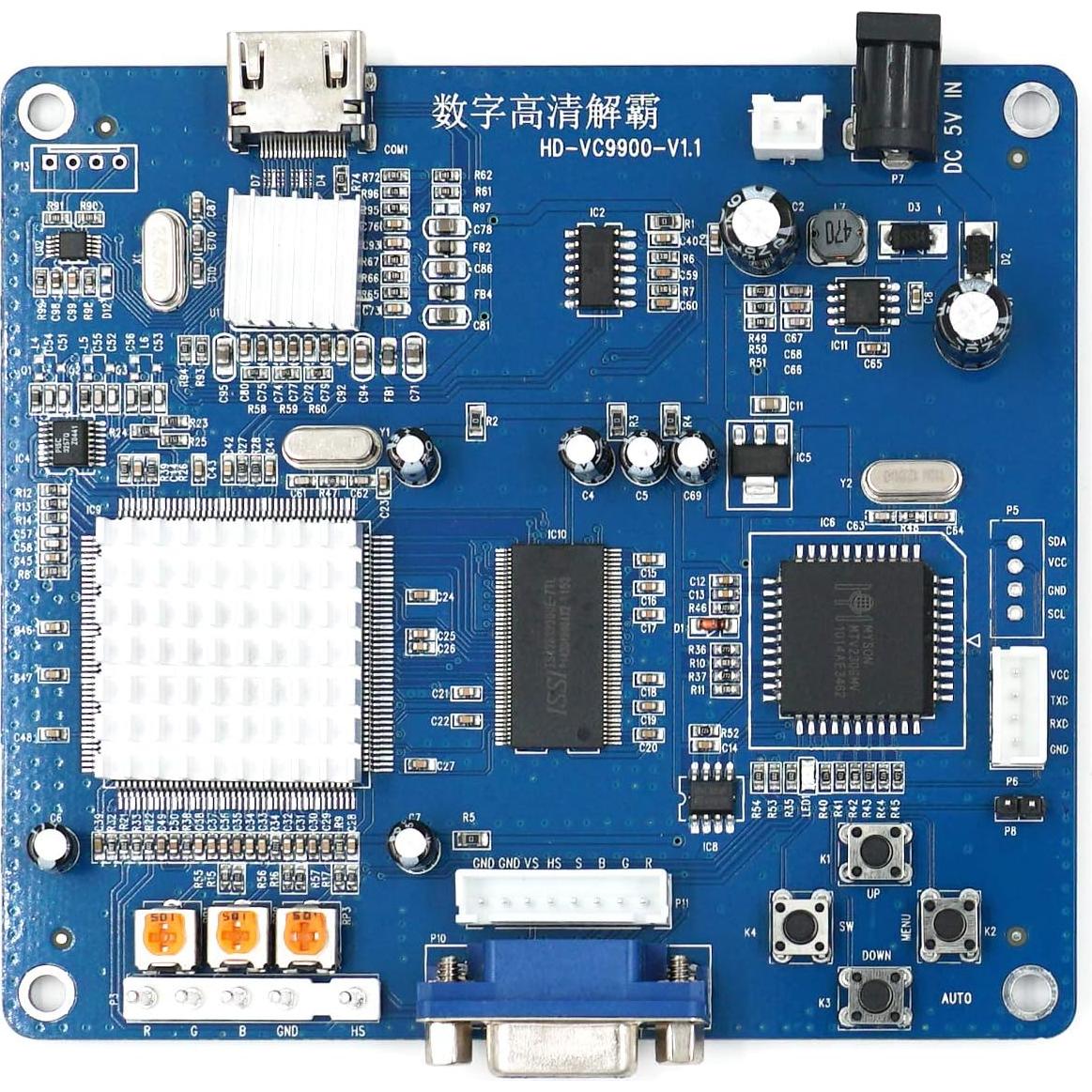 Convertidor de Video VGA a HDMI Mcbazel 24 bits con Cable