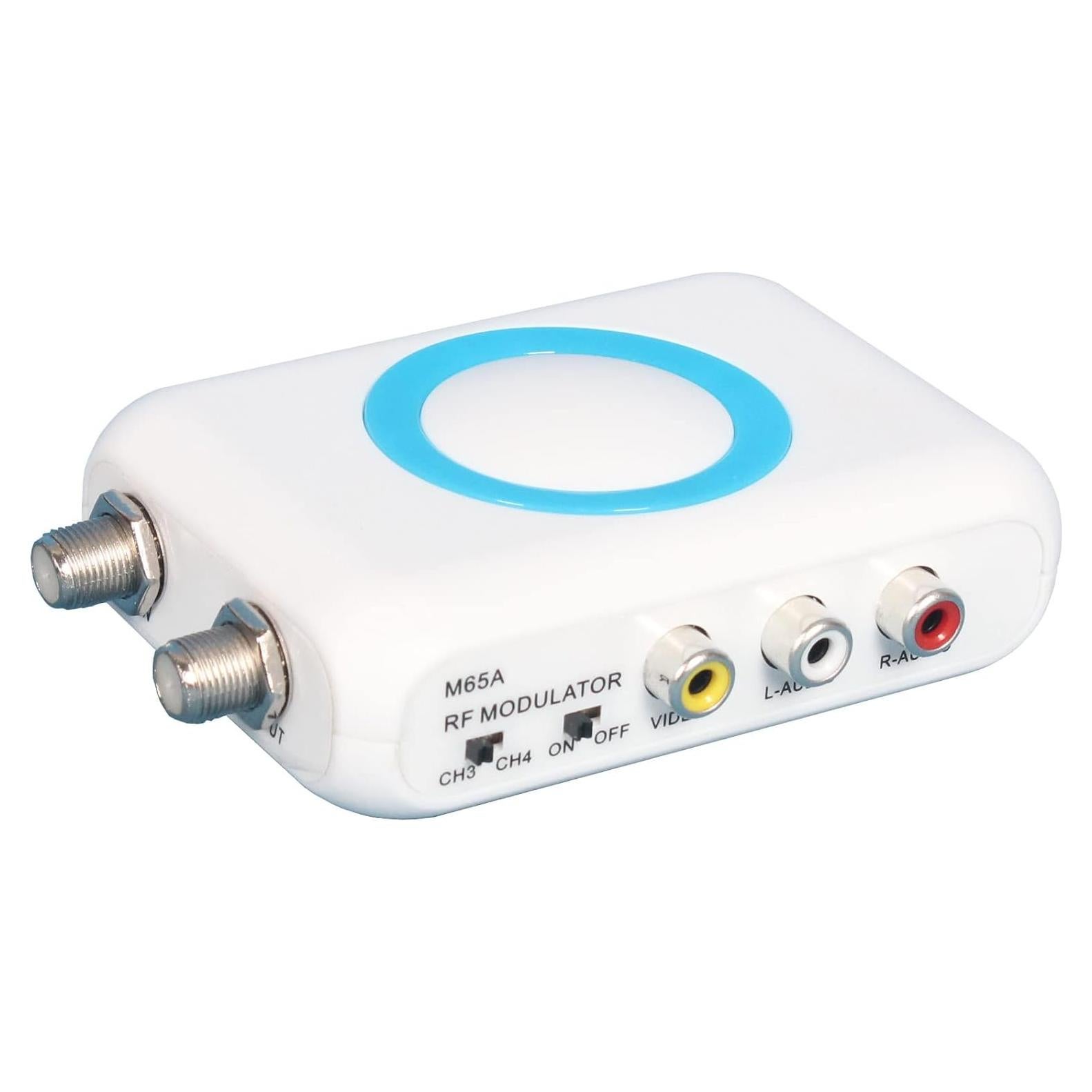 Modulador RF AoeSpy RCA a Coaxial CVBS para Consolas y TV