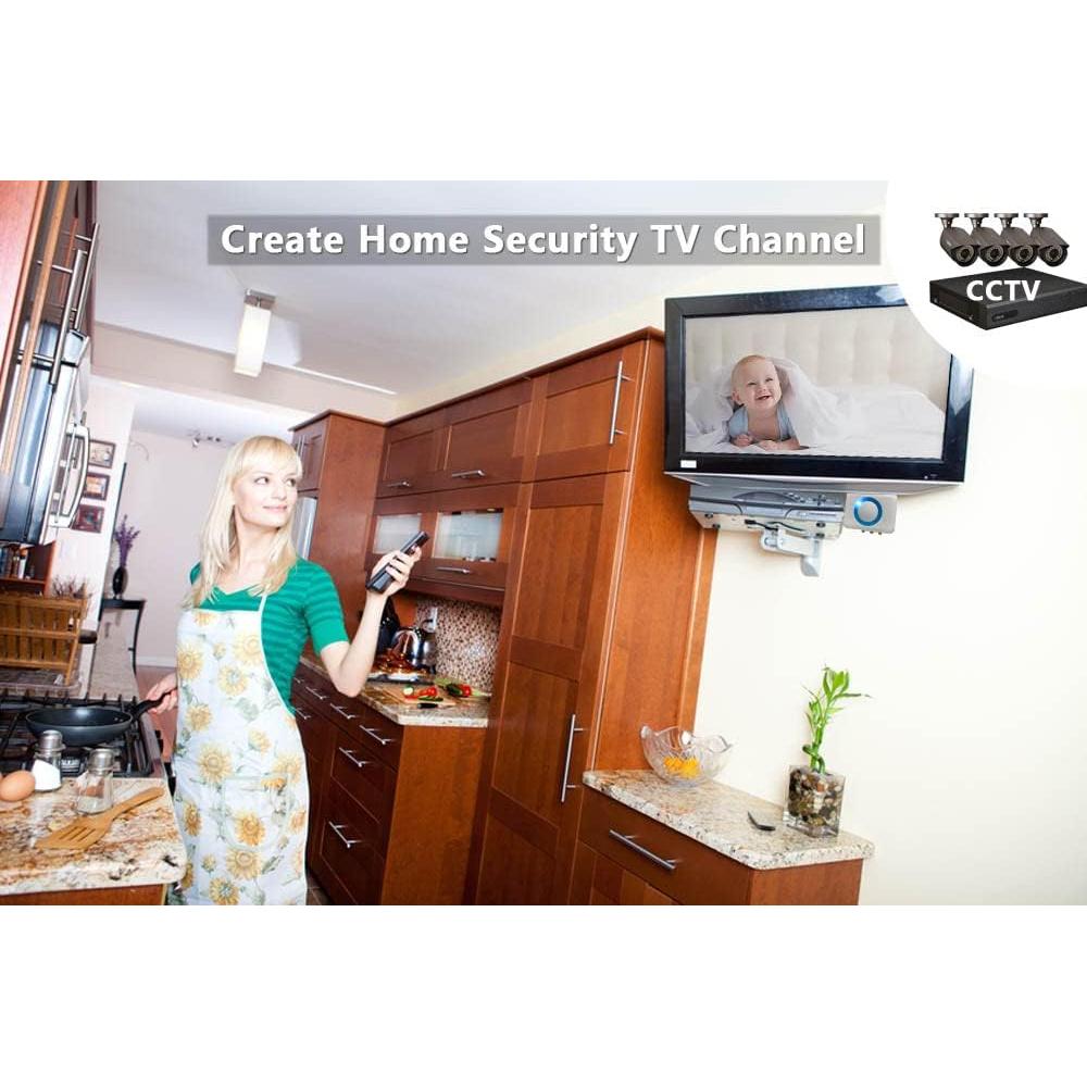 Modulador RF AoeSpy RCA a Coaxial CVBS para Consolas y TV