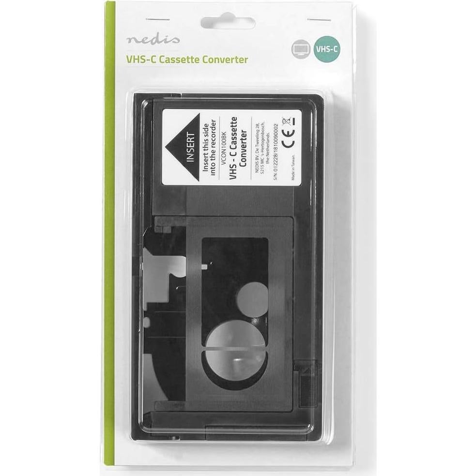 Adaptador VHS-C ElectricalCentre para cintas VHS-C