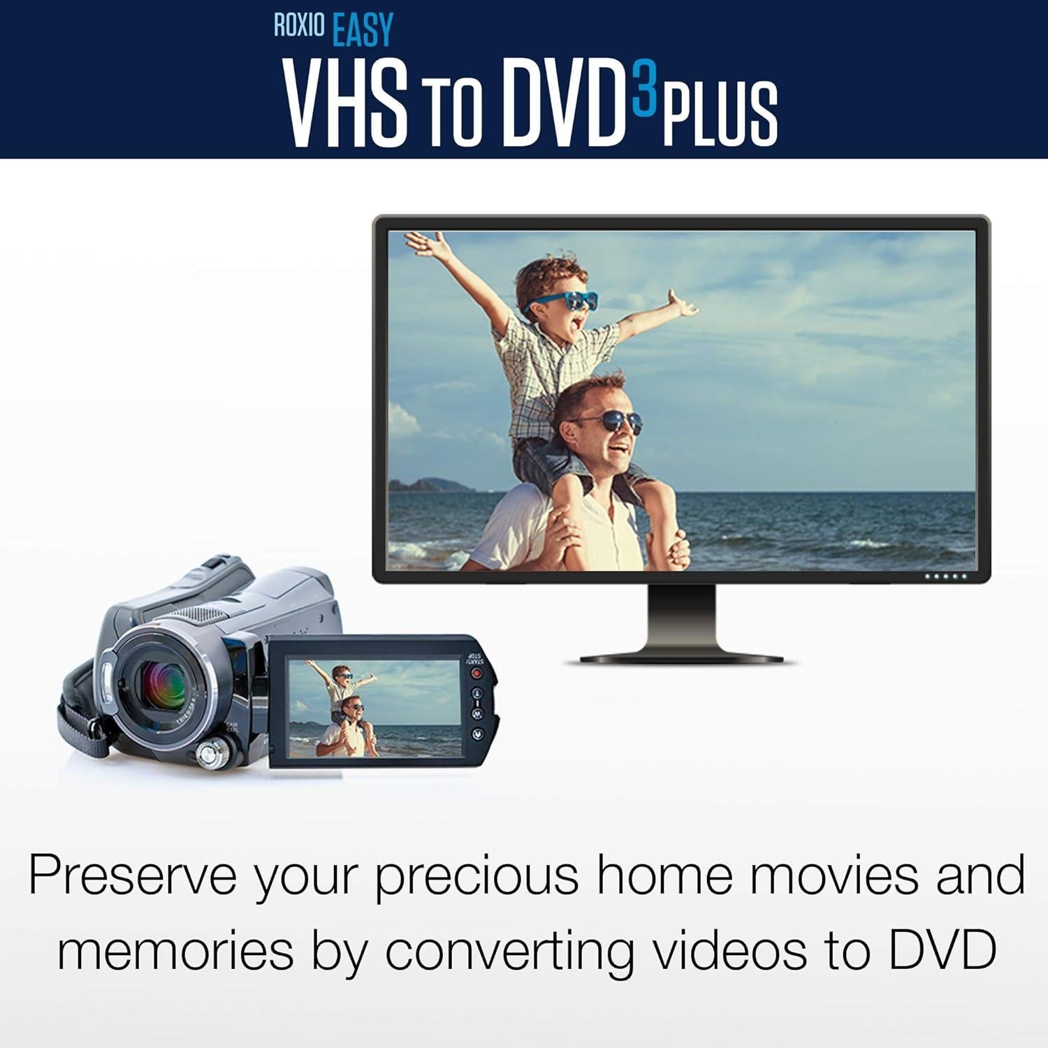 Roxio Easy VHS a DVD 3 Plus - Conversor de VHS a DVD Windows